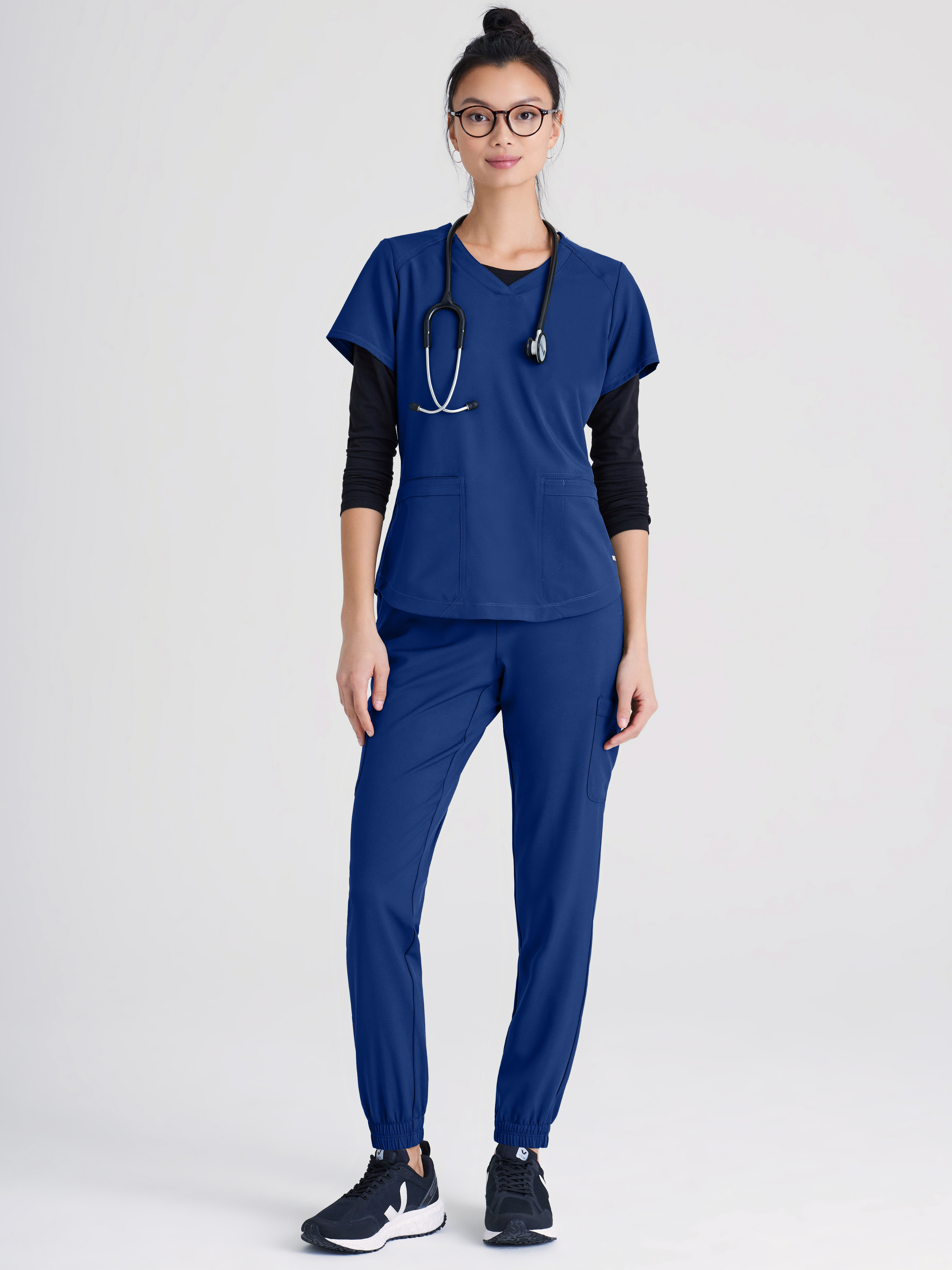 Rhythm 2-Pocket Ciclo® Scrub Top Grey's Anatomy™ by BARCO®  Evolve