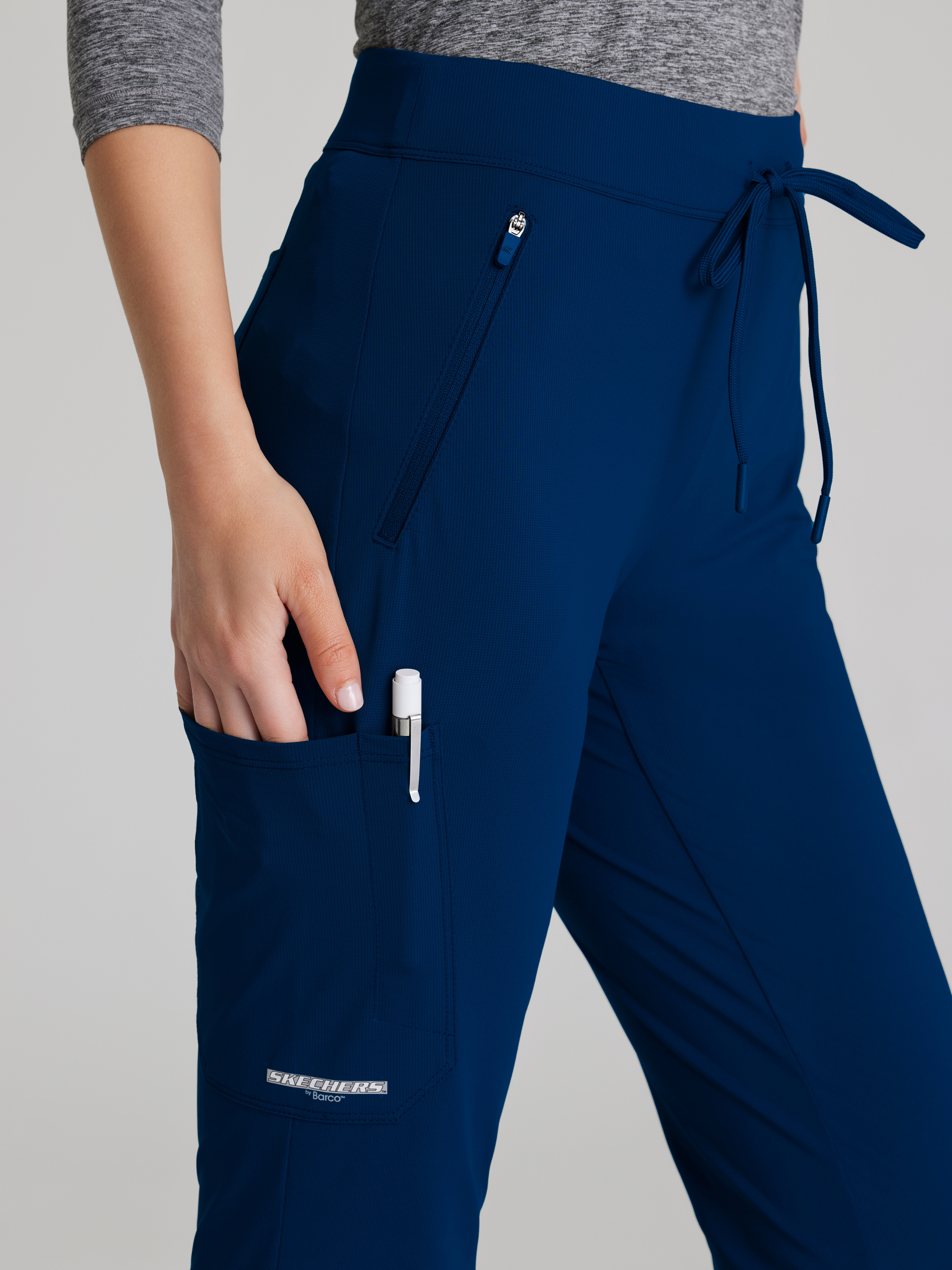 Glide 4-Pocket Fit and Flare Pant Skechers™ by BARCO® Slip-ins