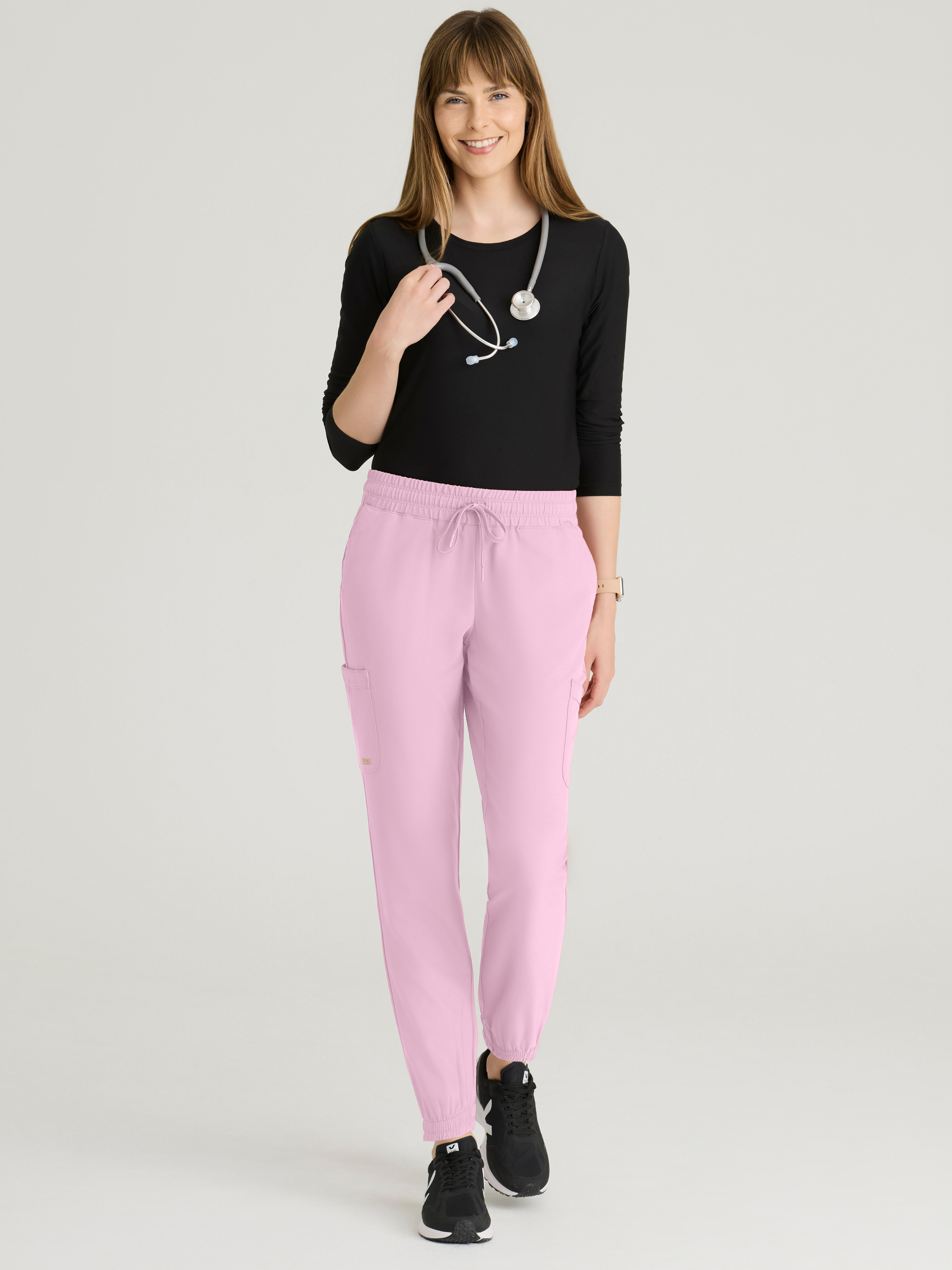 Terra 6-Pocket Mid-Rise Ciclo® Jogger Scrub Pant Grey's Anatomy™ by BARCO® Evolve