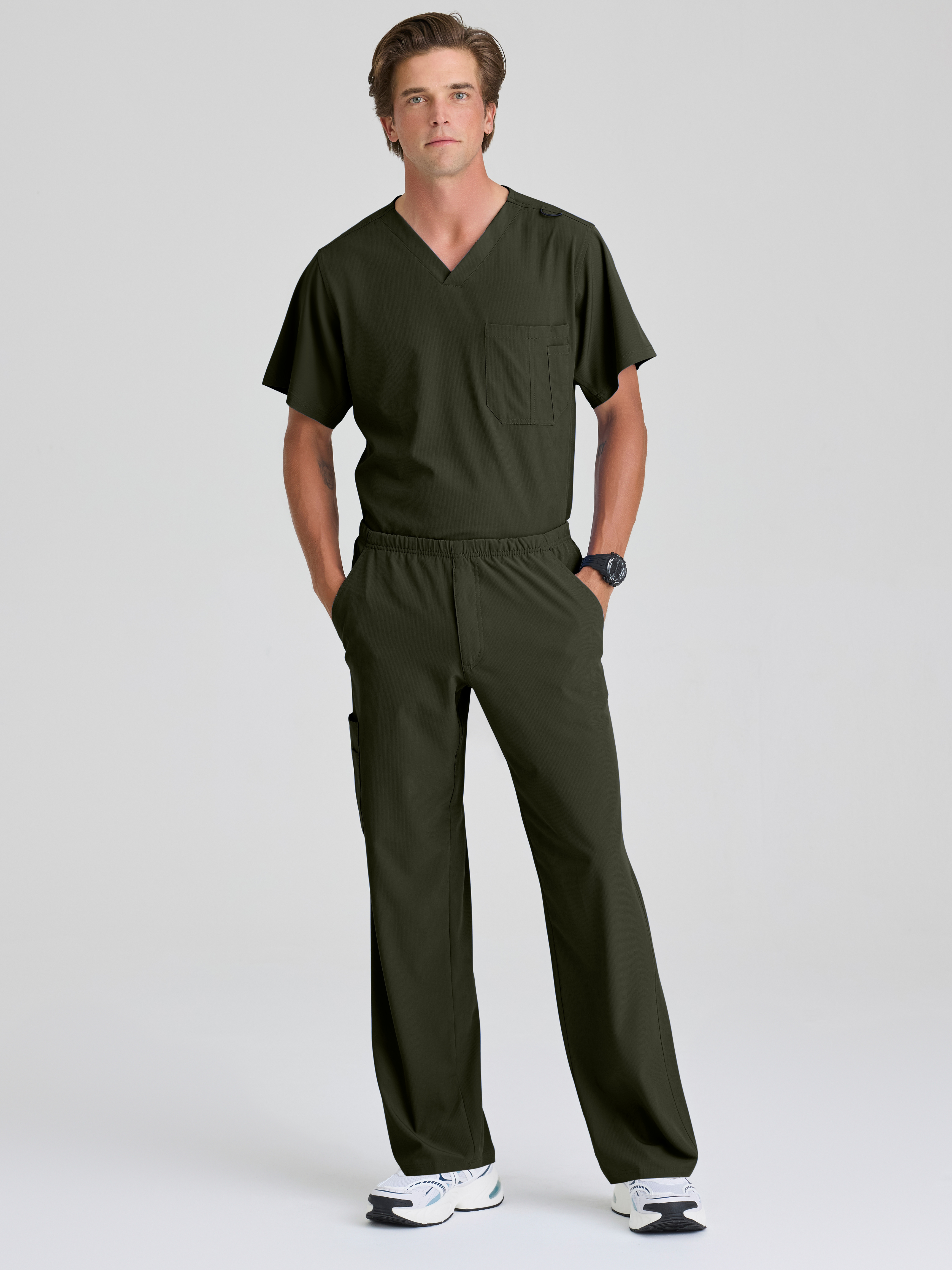 Structure 1-Pocket V-Neck Scrub Top Skechers™ by  BARCO®