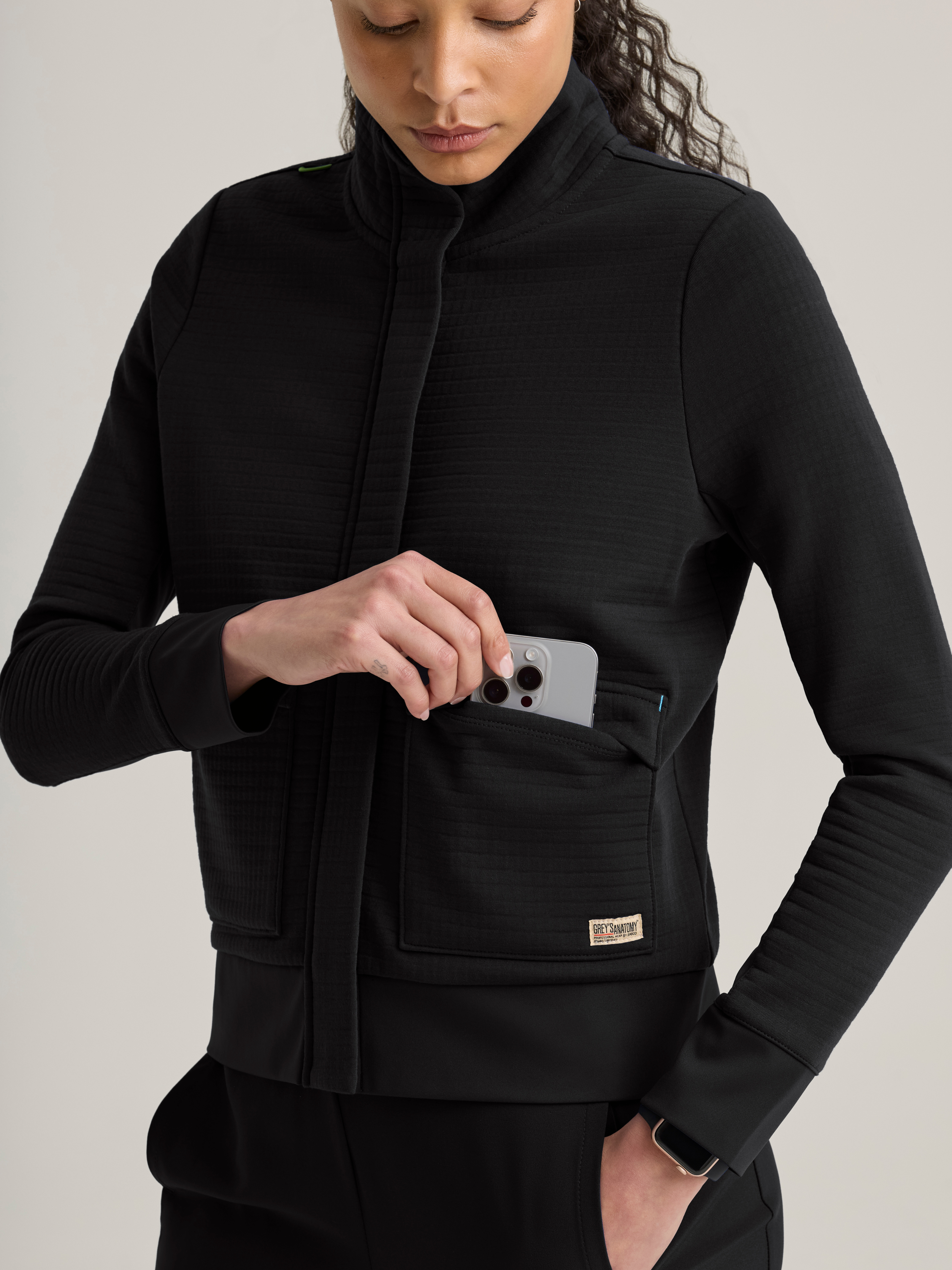 Regina Waffle Jacket