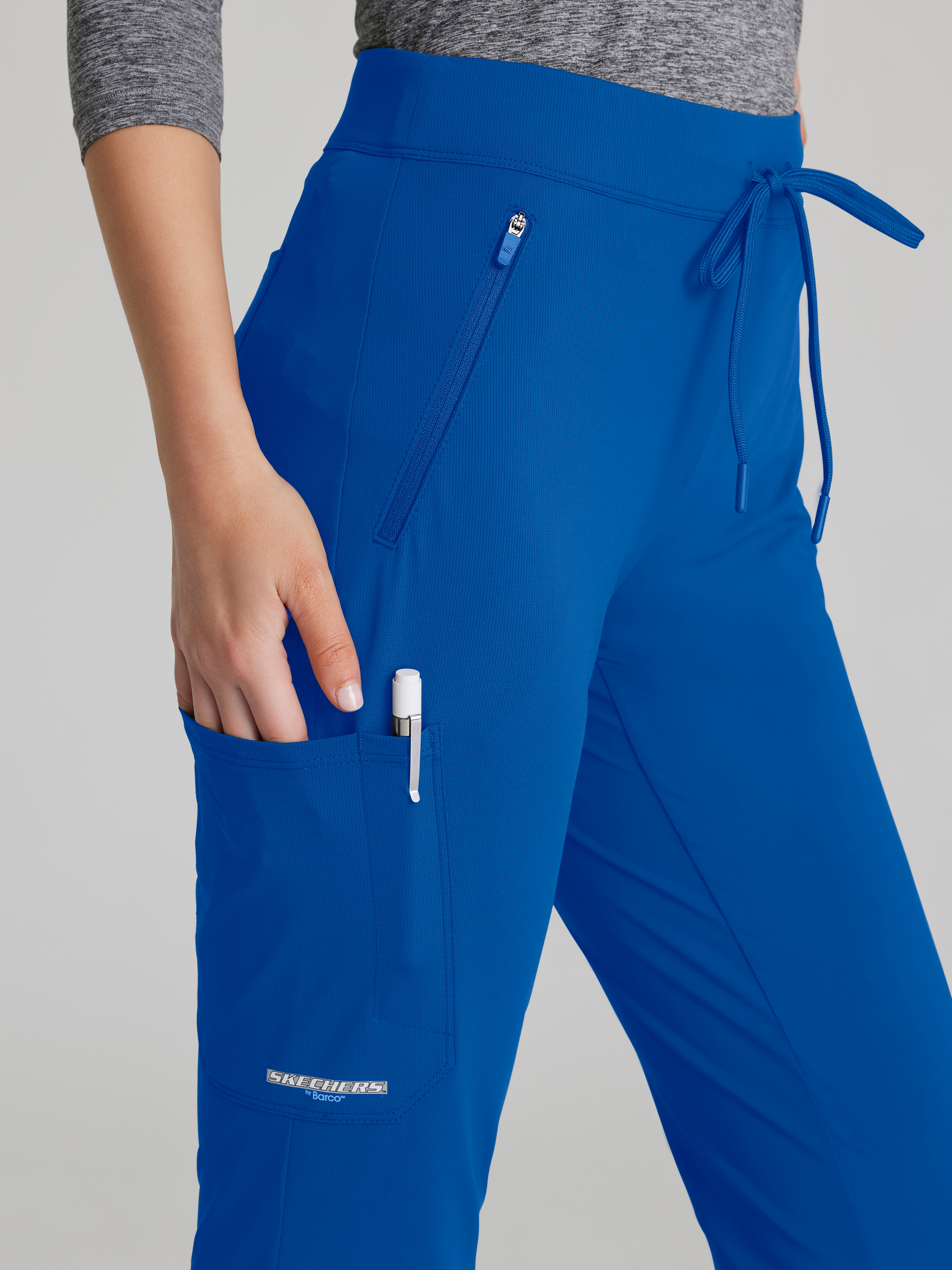 Glide 4-Pocket Fit and Flare Pant Skechers™ by BARCO® Slip-ins