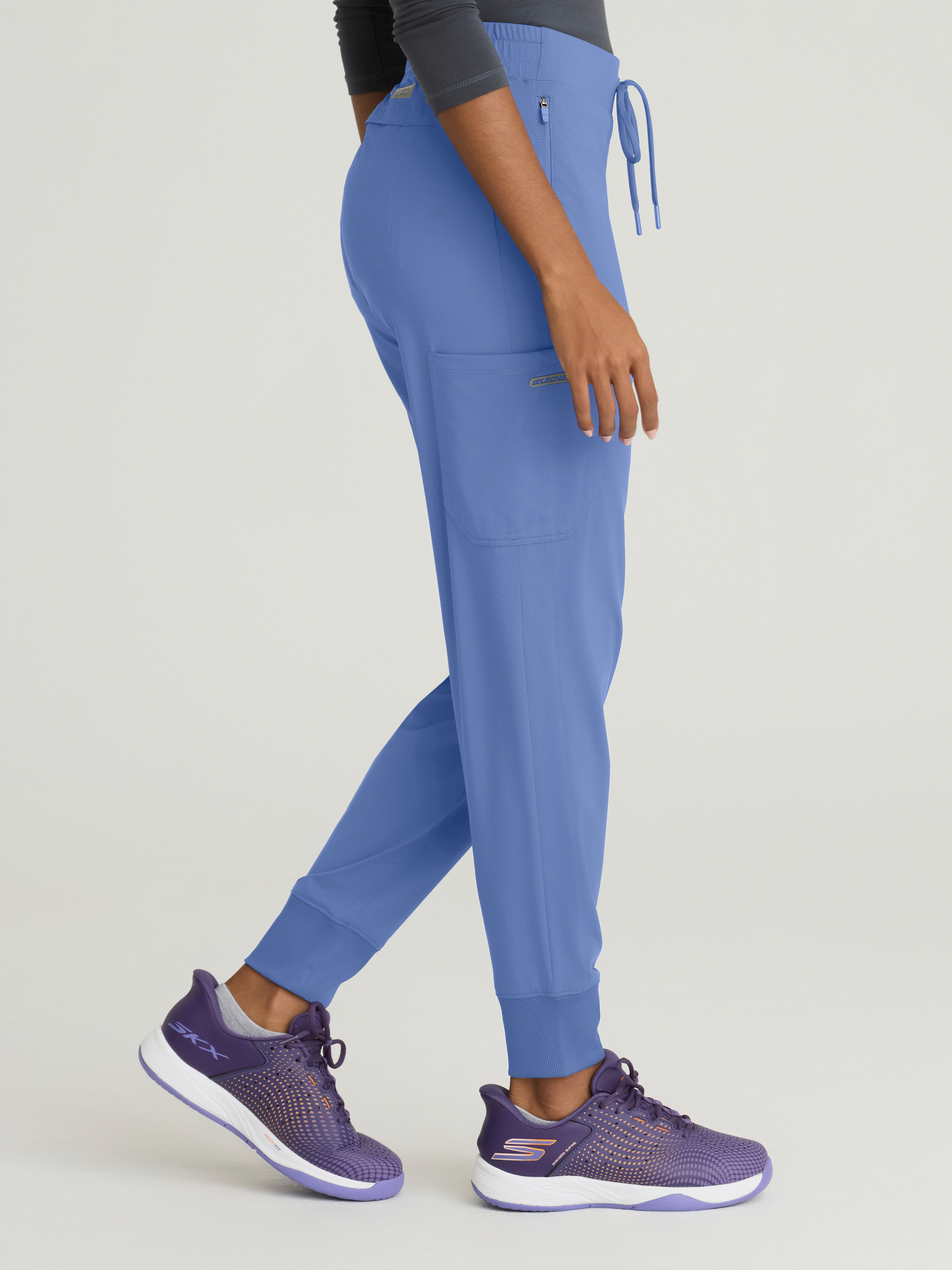 Pace 5-Pocket Ribbed Cuff Jogger Skechers™ by BARCO® Slip-ins