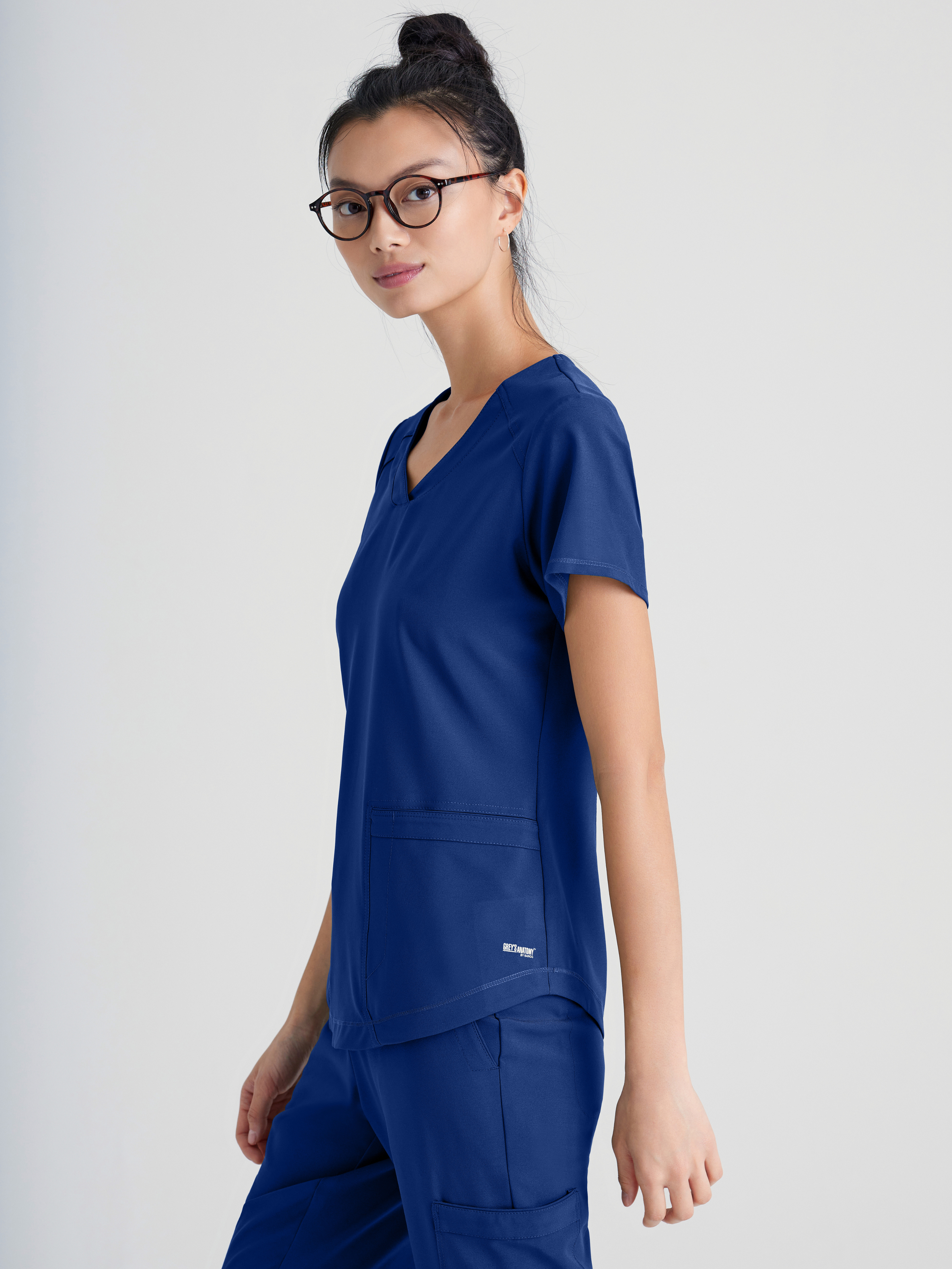 Rhythm 2-Pocket Ciclo® Scrub Top Grey's Anatomy™ by BARCO®  Evolve