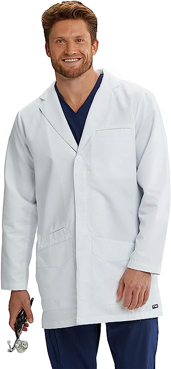 Men's Grey's Anatomy Lab Coat - BodyMoves Scrubs Boutique