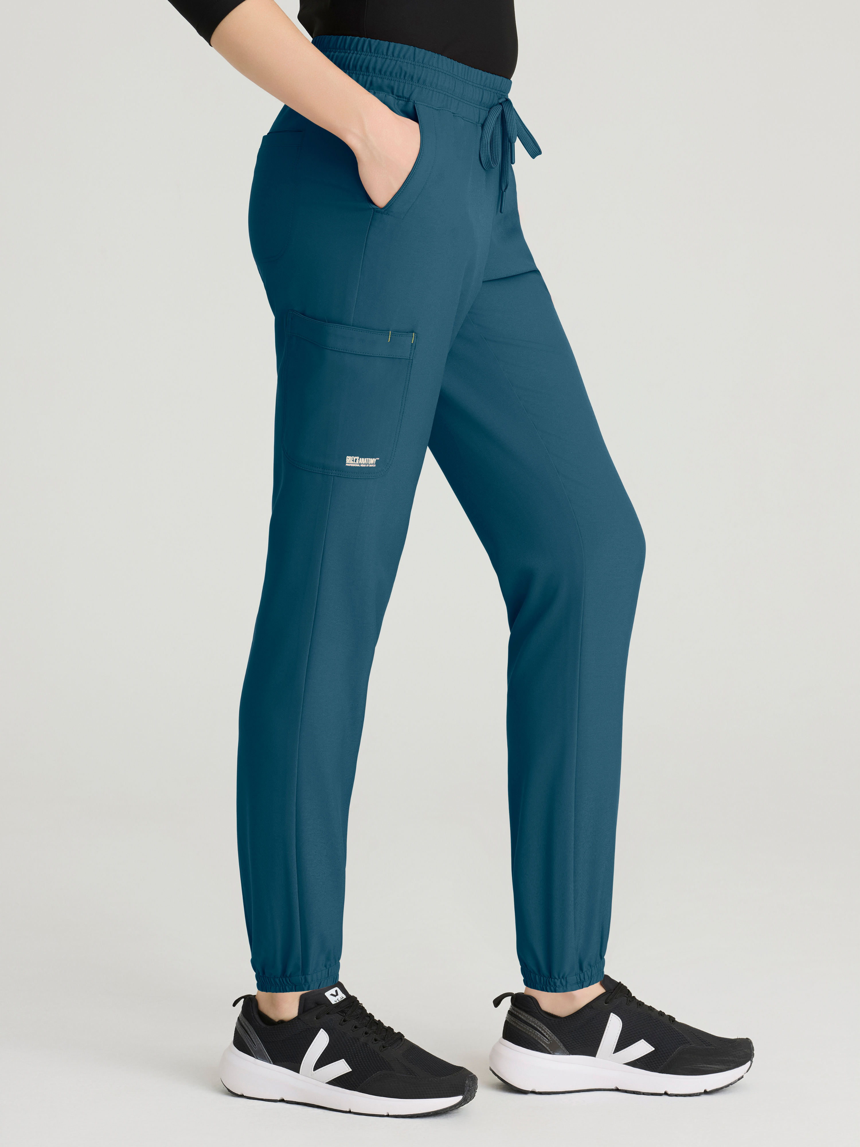 Terra 6-Pocket Mid-Rise Ciclo® Jogger Scrub Pant Grey's Anatomy™ by BARCO® Evolve