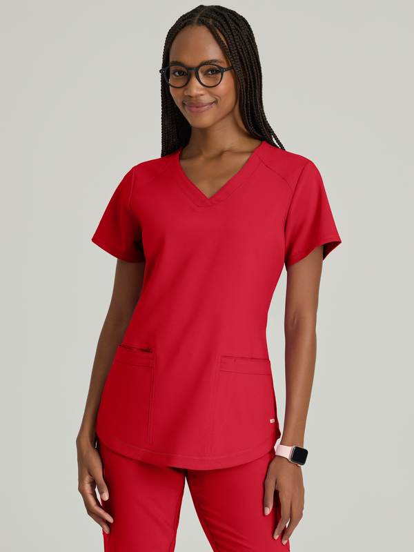 Rhythm 2-Pocket Ciclo® Scrub Top Grey's Anatomy™ by BARCO®  Evolve