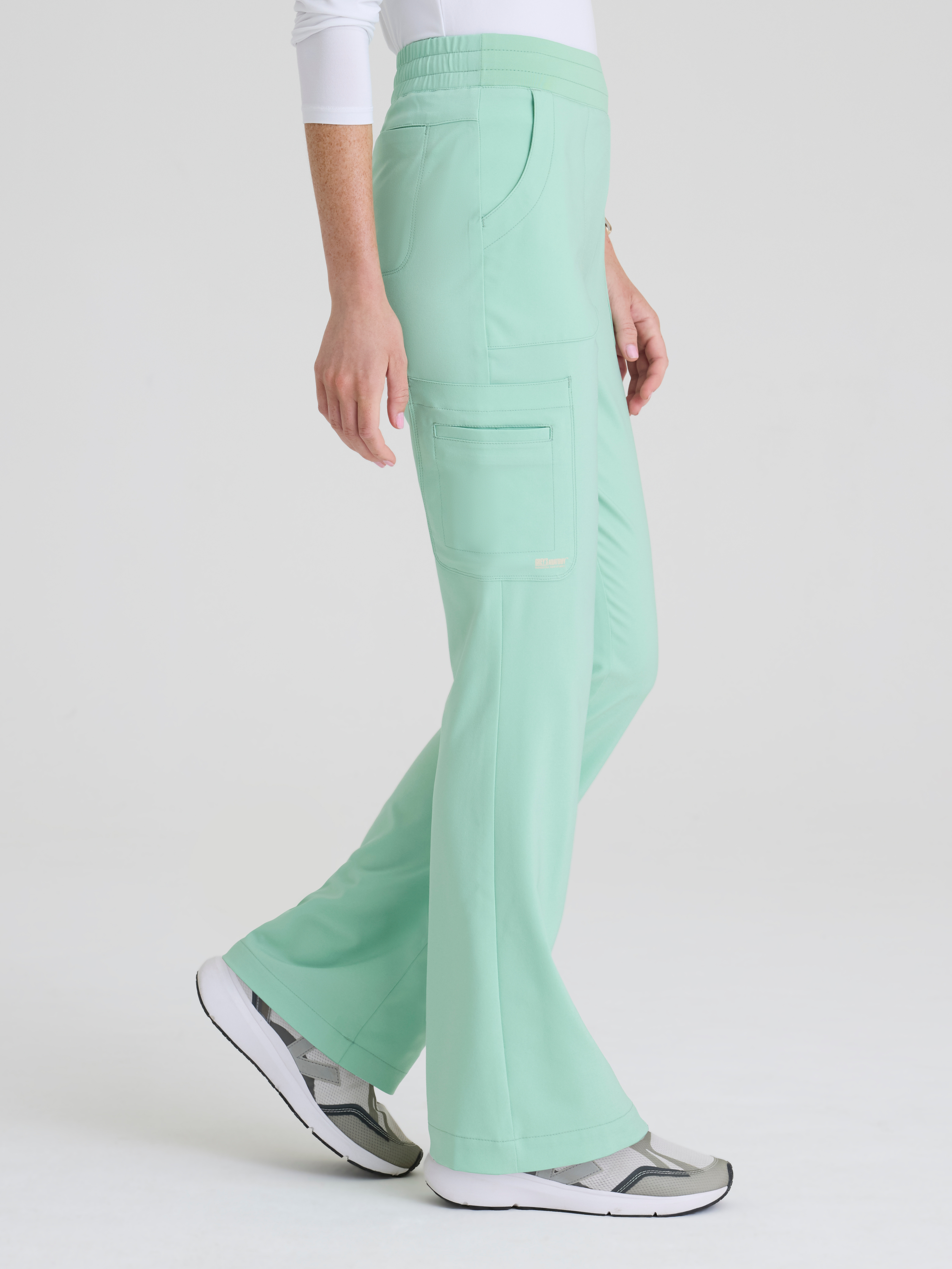 Sky 6-Pocket Jersey Waistband Fit & Flare Pant Grey's Anatomy™ by BARCO® Evolve