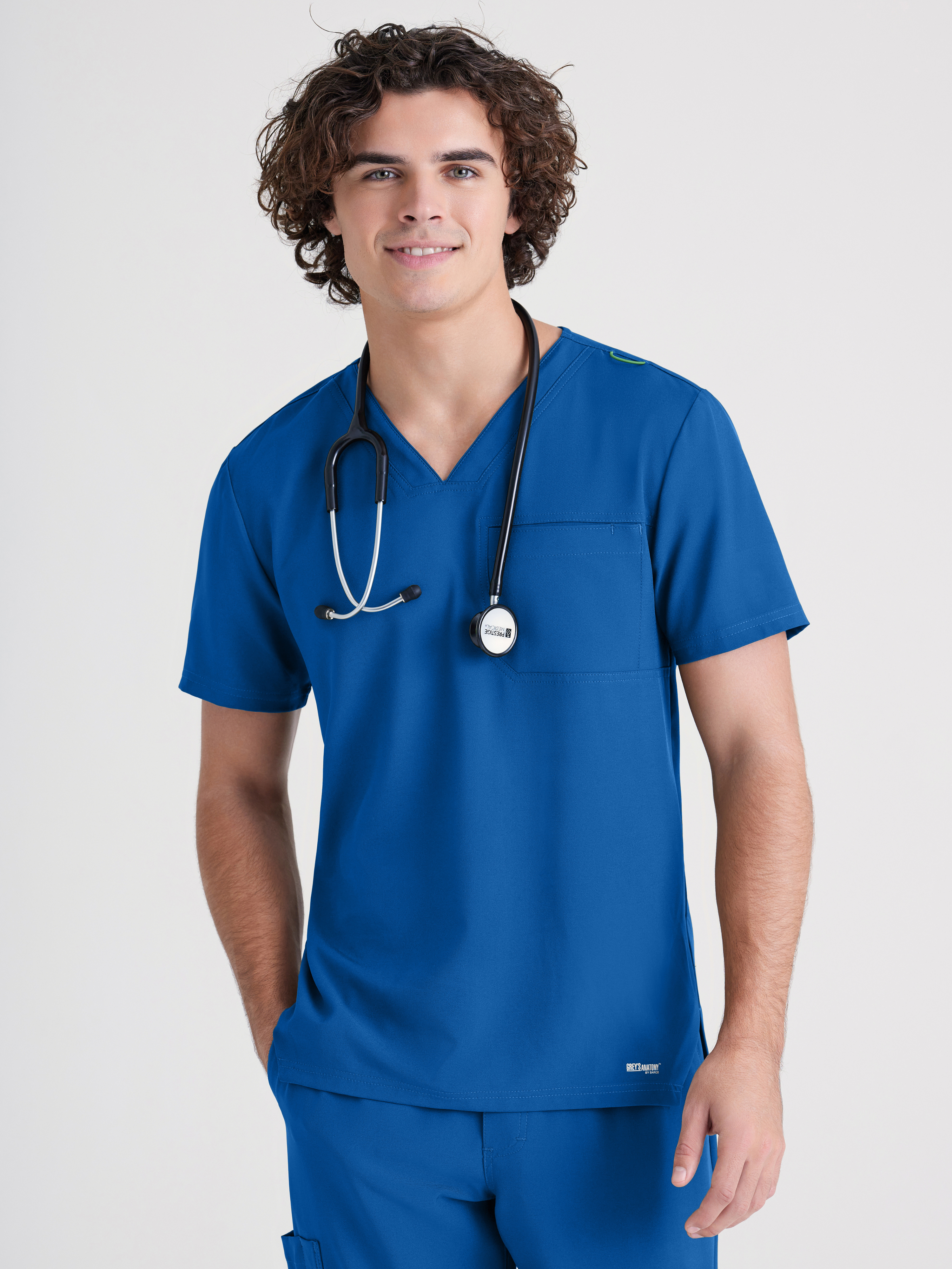 Journey 1-Pocket Ciclo® Scrub Top Grey's Anatomy™ by BARCO® Evolve