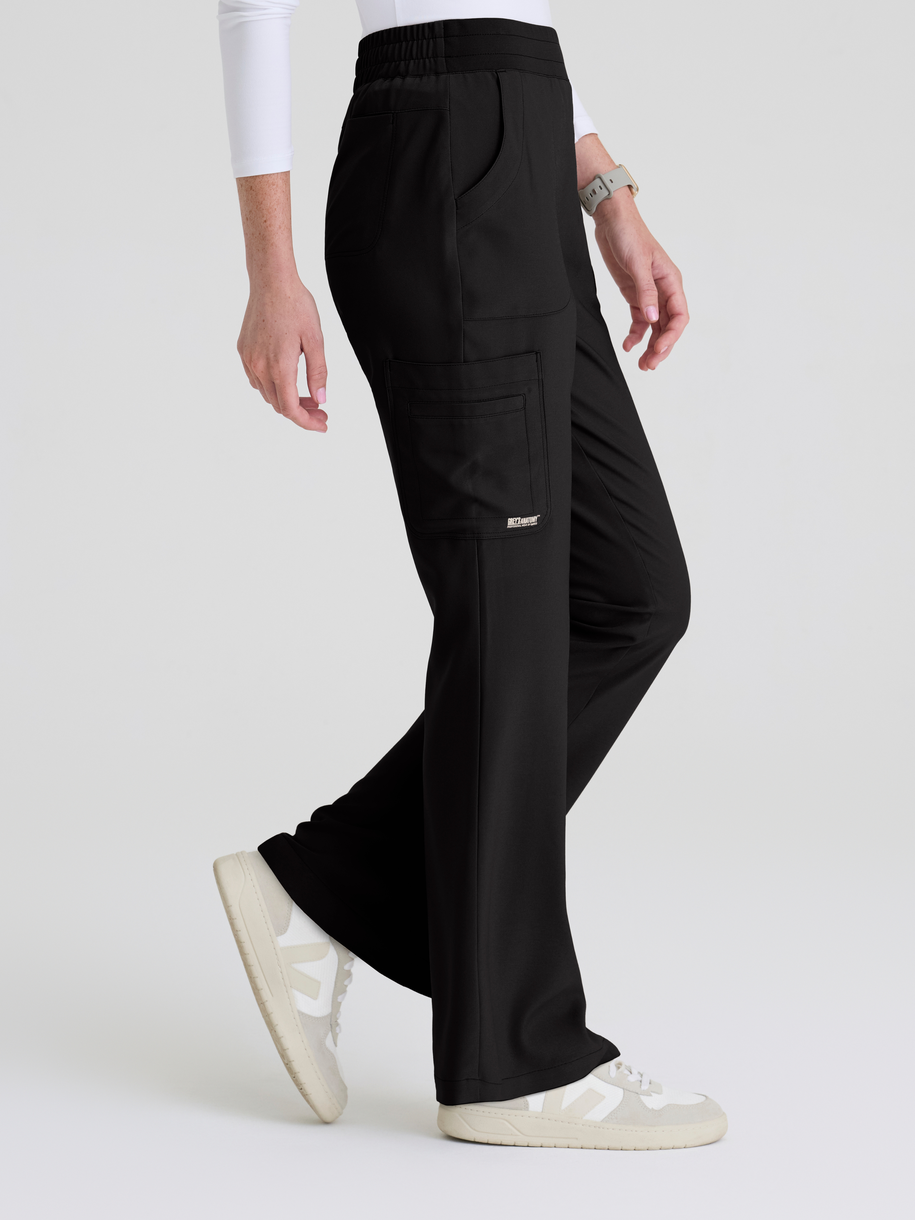 Sky 6-Pocket Jersey Waistband Fit & Flare Pant Grey's Anatomy™ by BARCO® Evolve