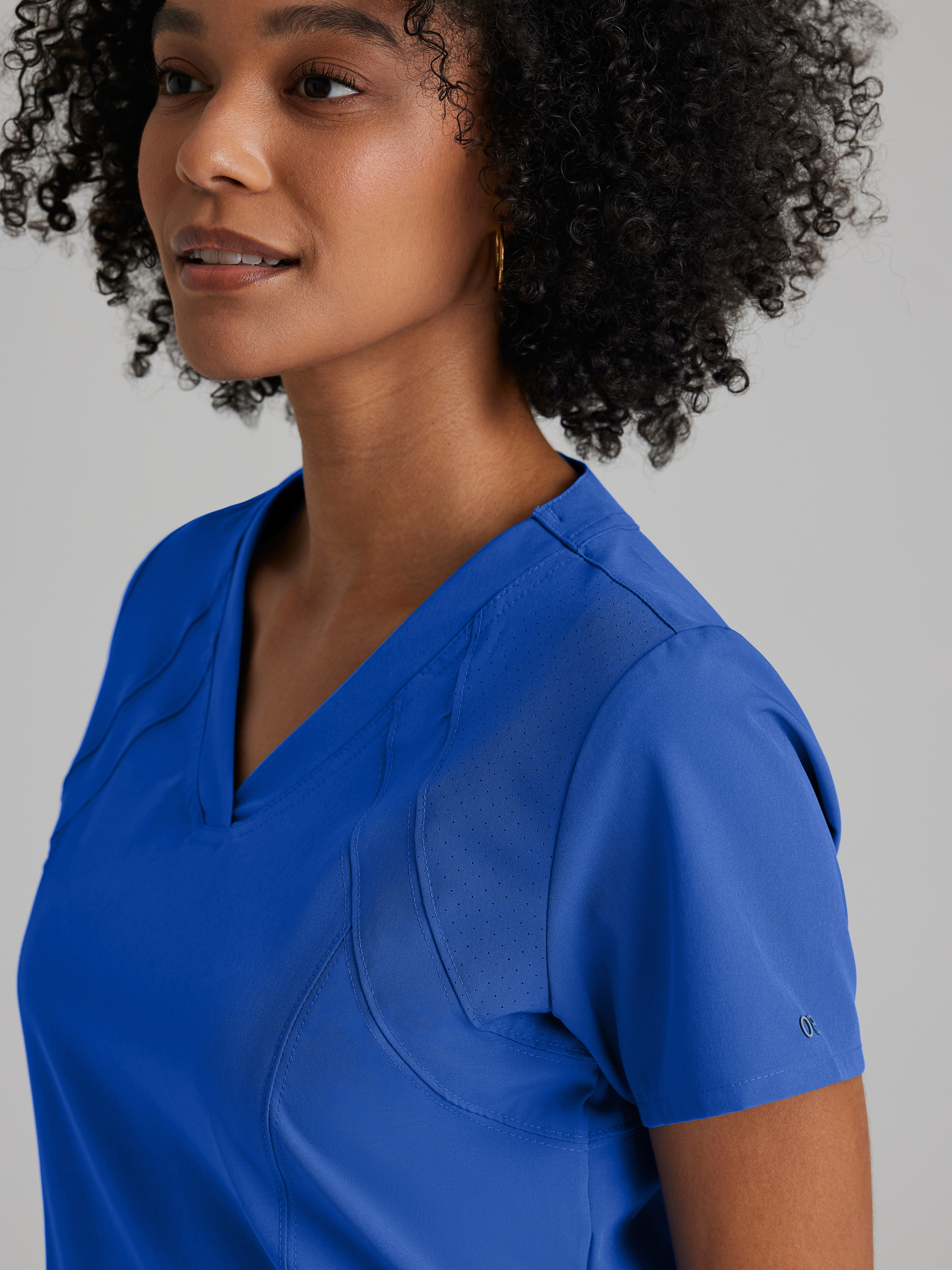 Racer 4-Pocket V-Neck Scrub Top BARCO® One