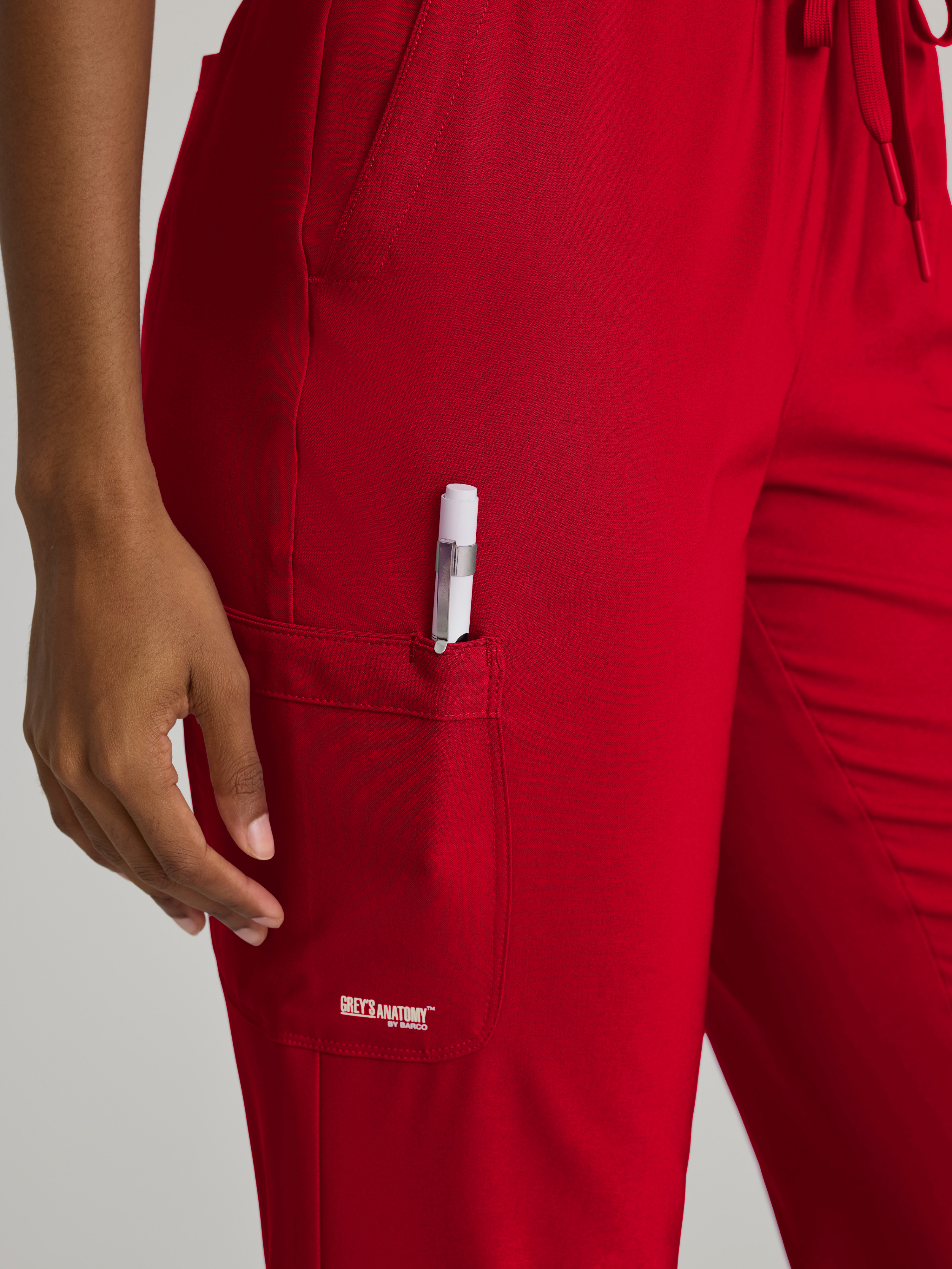 Terra 6-Pocket Mid-Rise Ciclo® Jogger Scrub Pant Grey's Anatomy™ by BARCO® Evolve