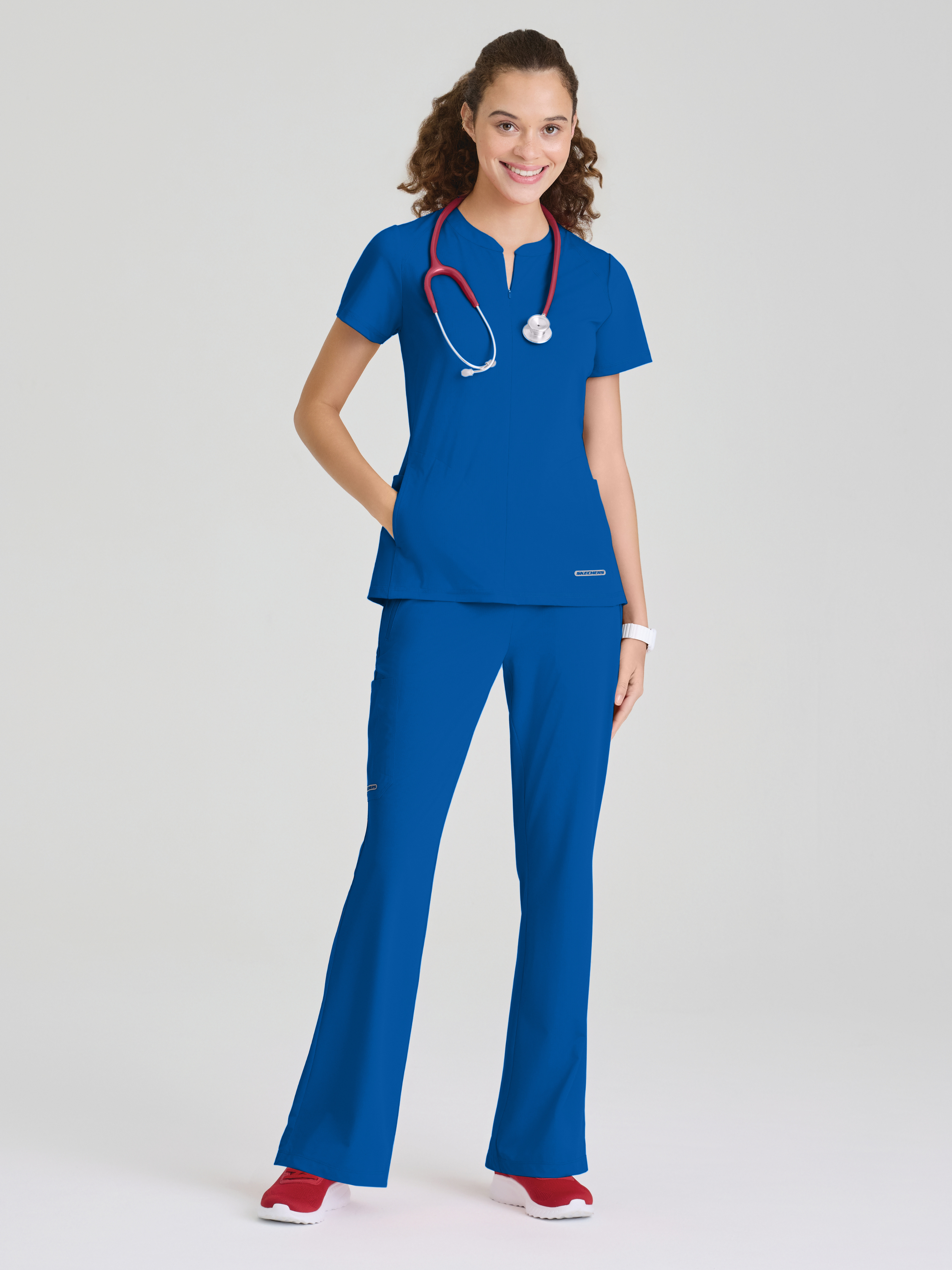 Glide 4-Pocket Fit and Flare Pant Skechers™ by BARCO® Slip-ins