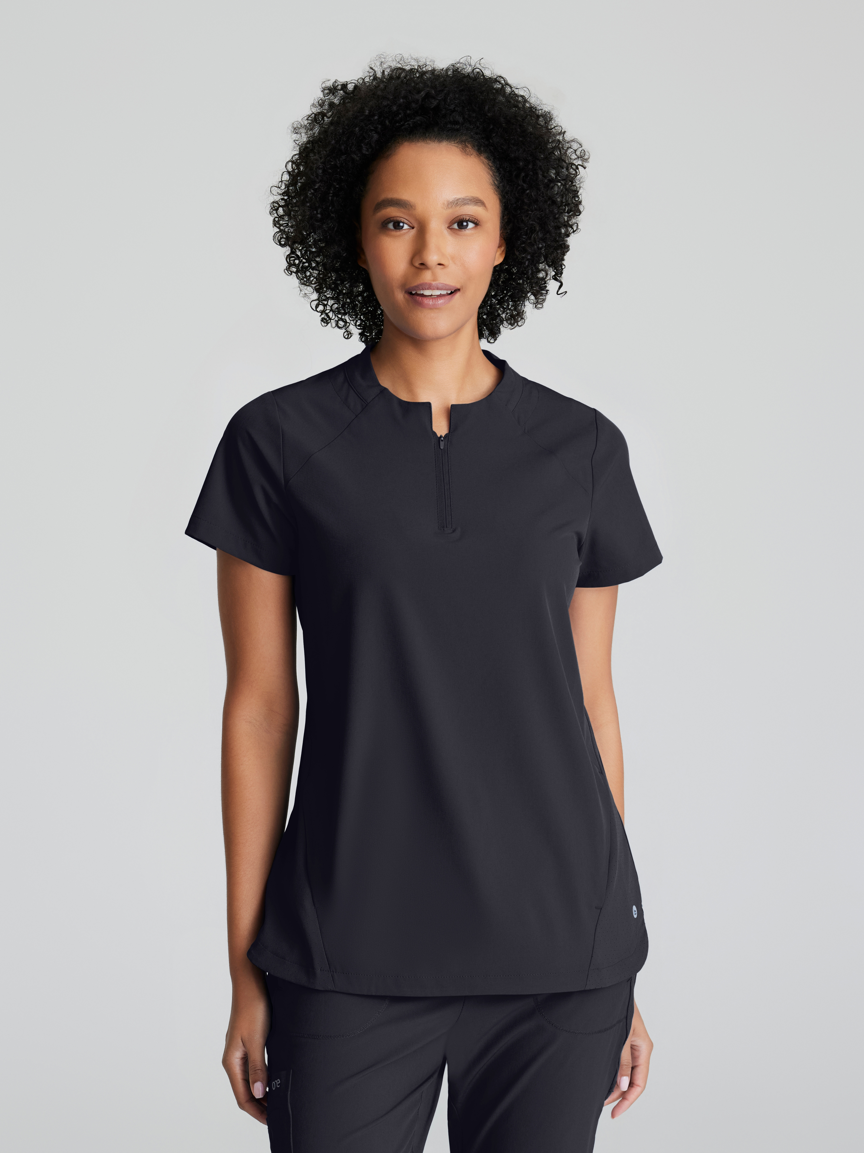 Flux 2-Pocket Banded Zip Collar Top BARCO® One