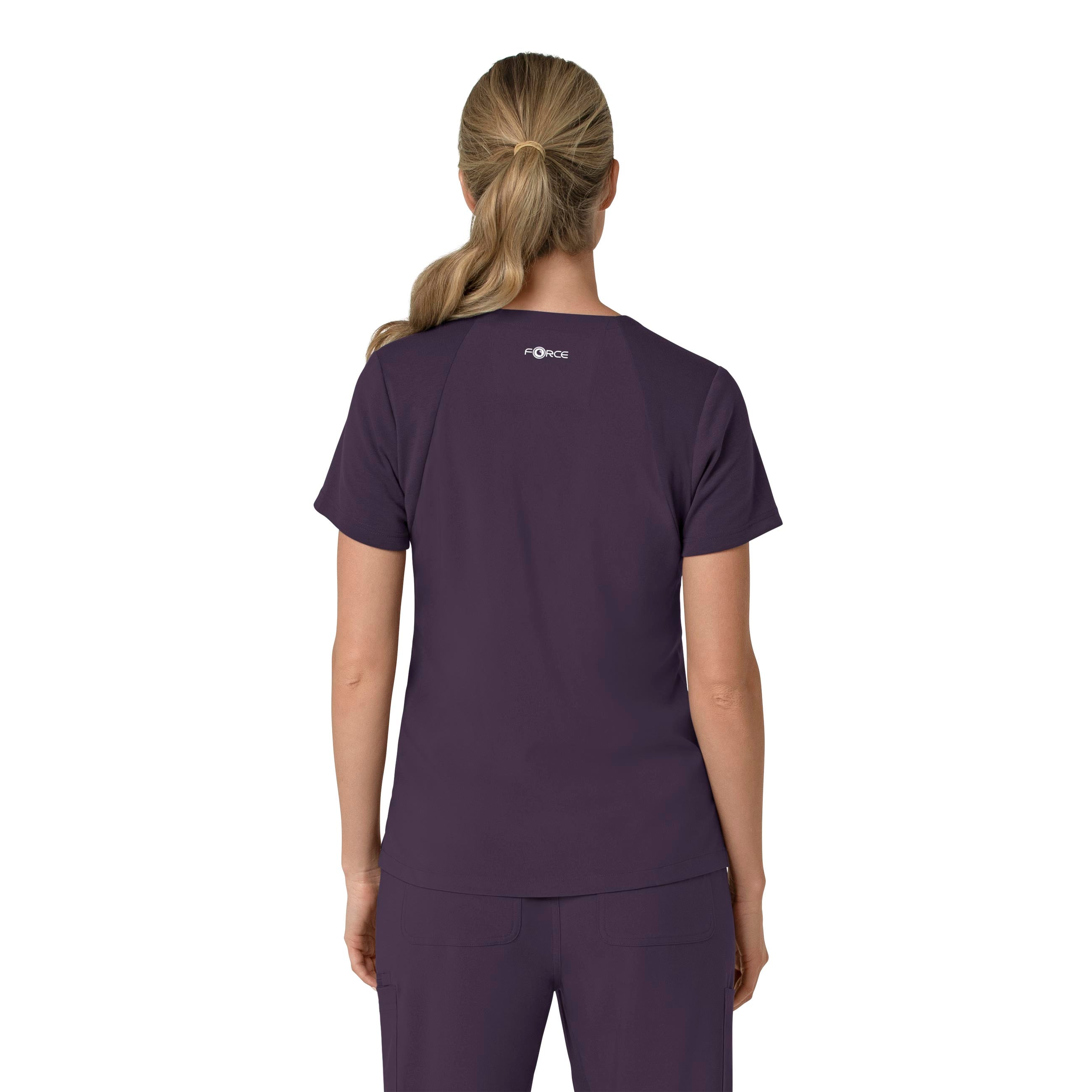 Carhartt Force Cross-Flex Women's Flex Panel V-Neck Scrub Top
