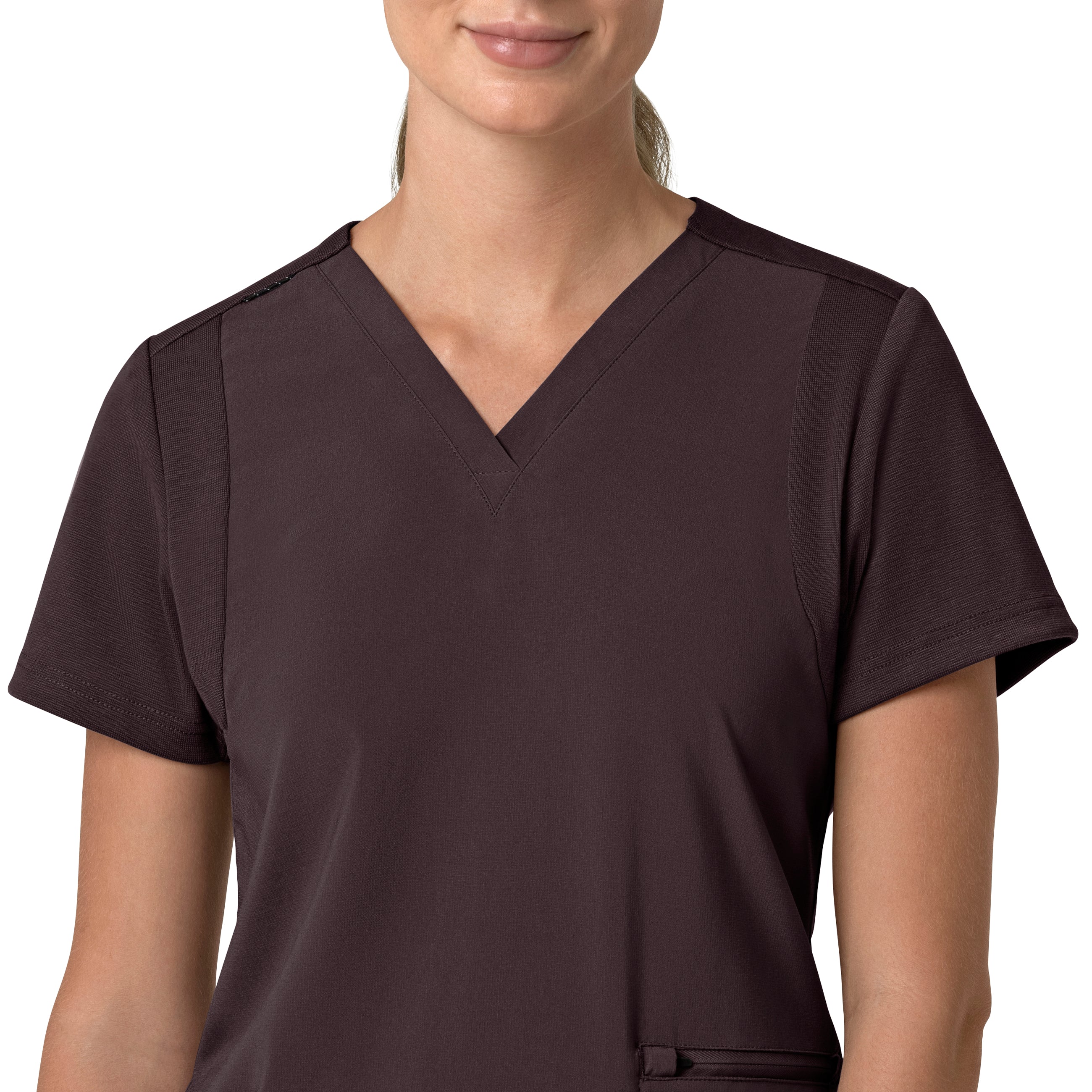 Carhartt Force Cross-Flex Women's Flex Panel V-Neck Scrub Top