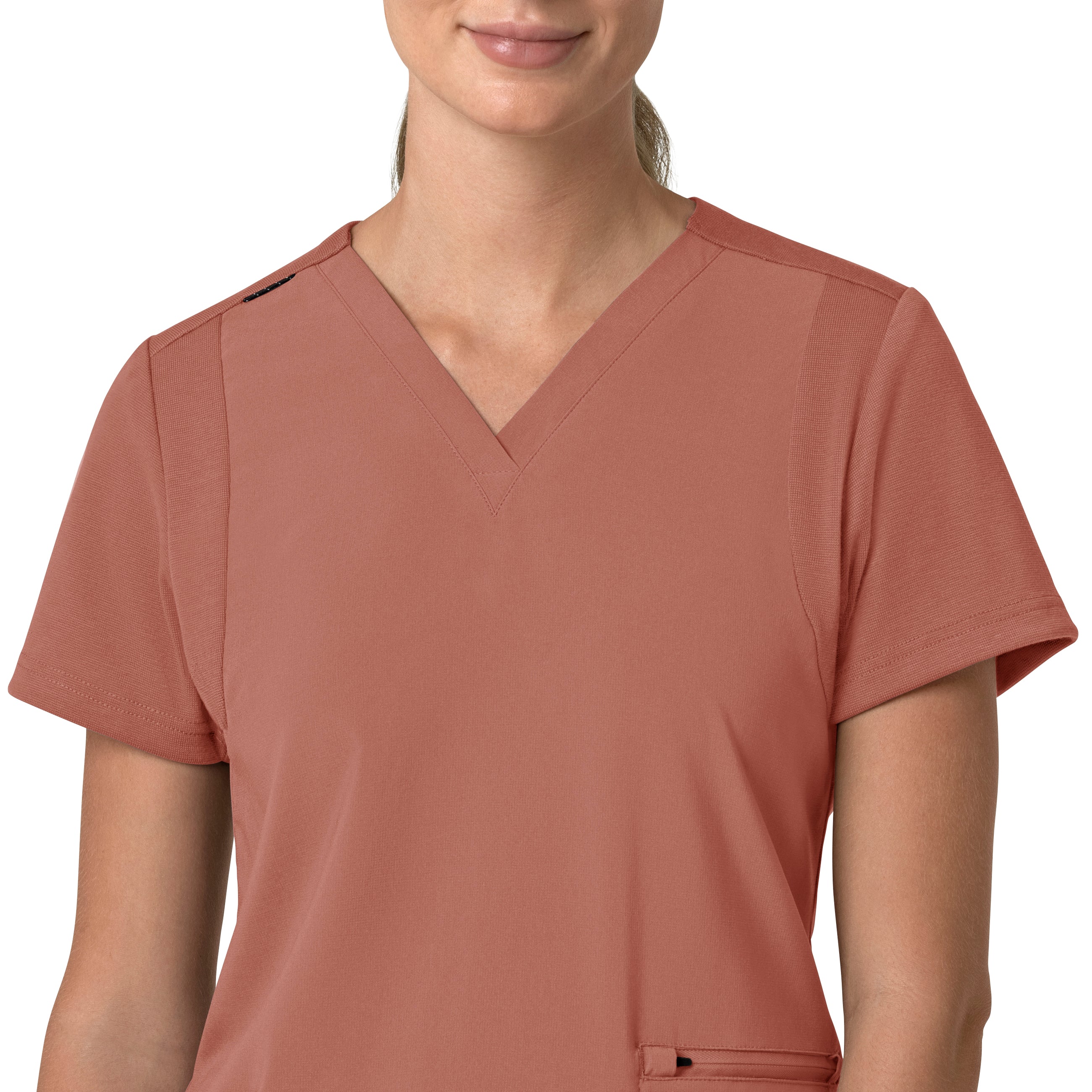 Carhartt Force Cross-Flex Women's Flex Panel V-Neck Scrub Top
