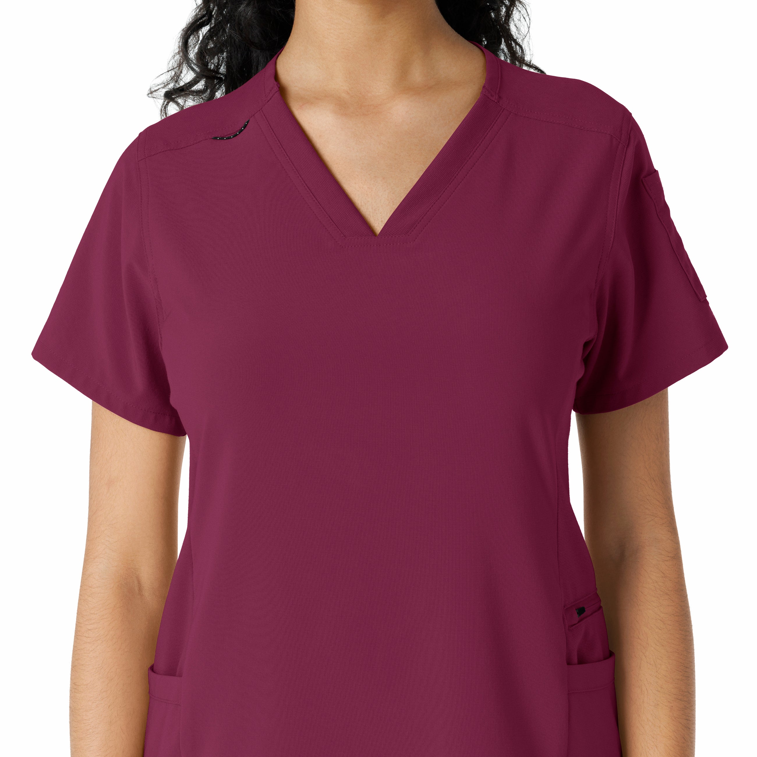 Carhartt FORCE CROSS-FLEX WOMEN'S KNIT PANEL SCRUB TOP