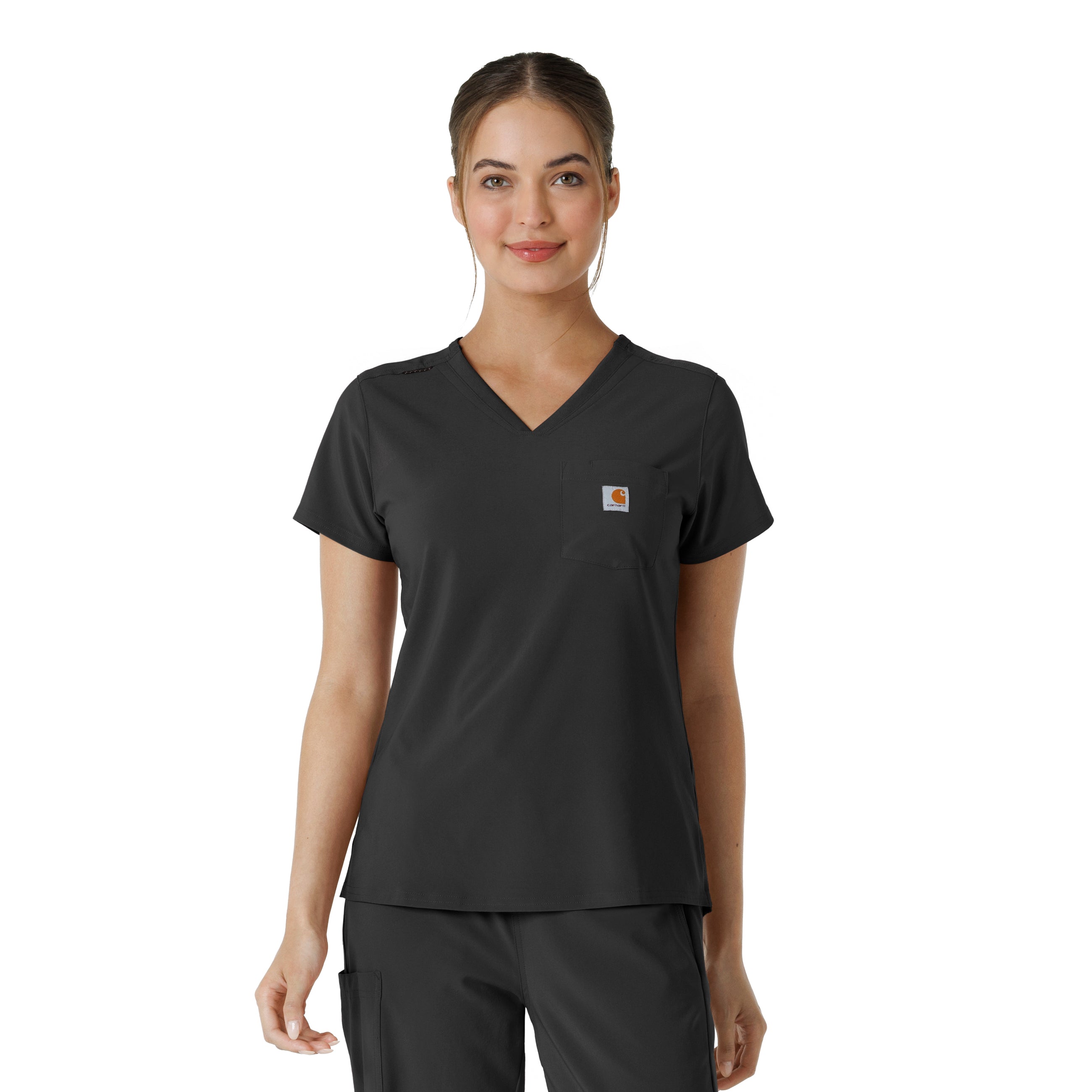 Carhartt Force Cross-Flex Women's Tuck-In Scrub Top