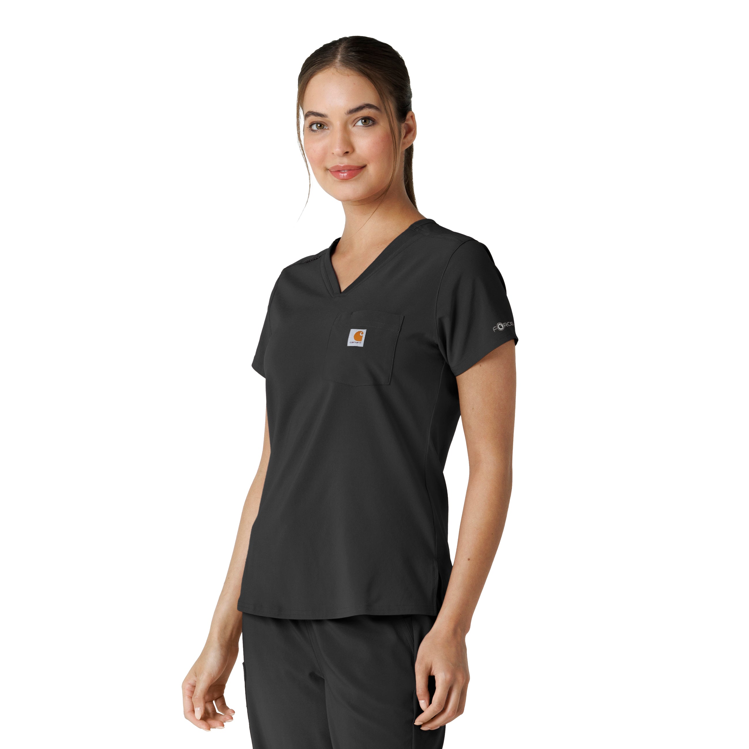 Carhartt Force Cross-Flex Women's Tuck-In Scrub Top
