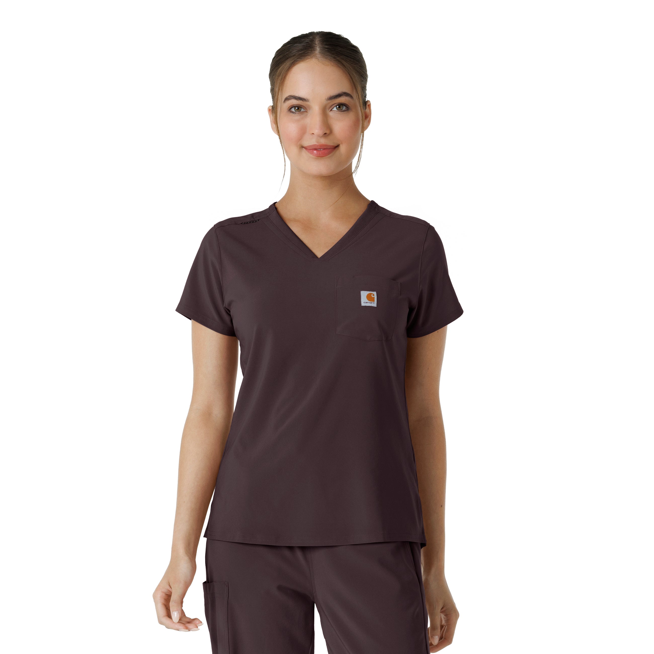 Carhartt Force Cross-Flex Women's Tuck-In Scrub Top