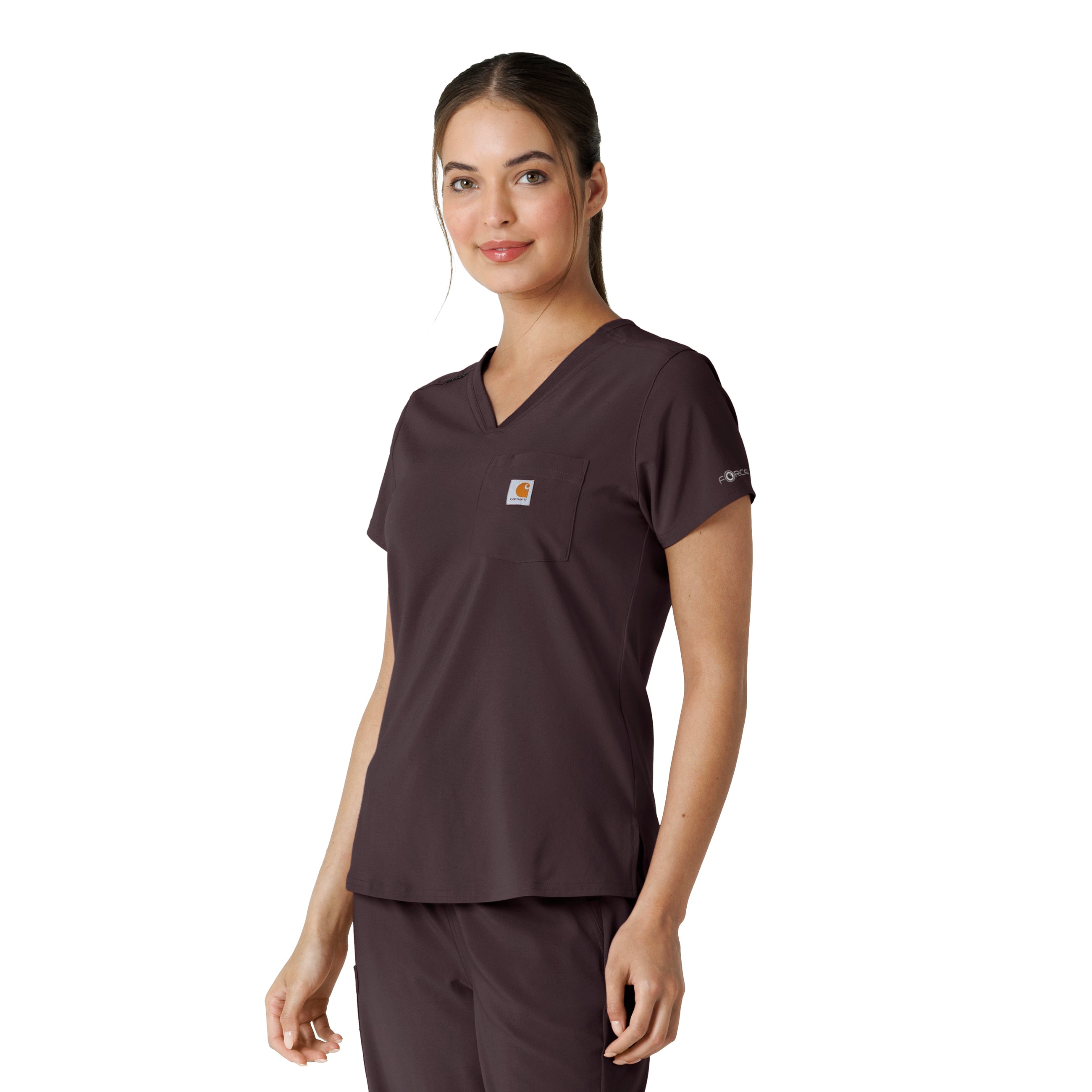 Carhartt Force Cross-Flex Women's Tuck-In Scrub Top