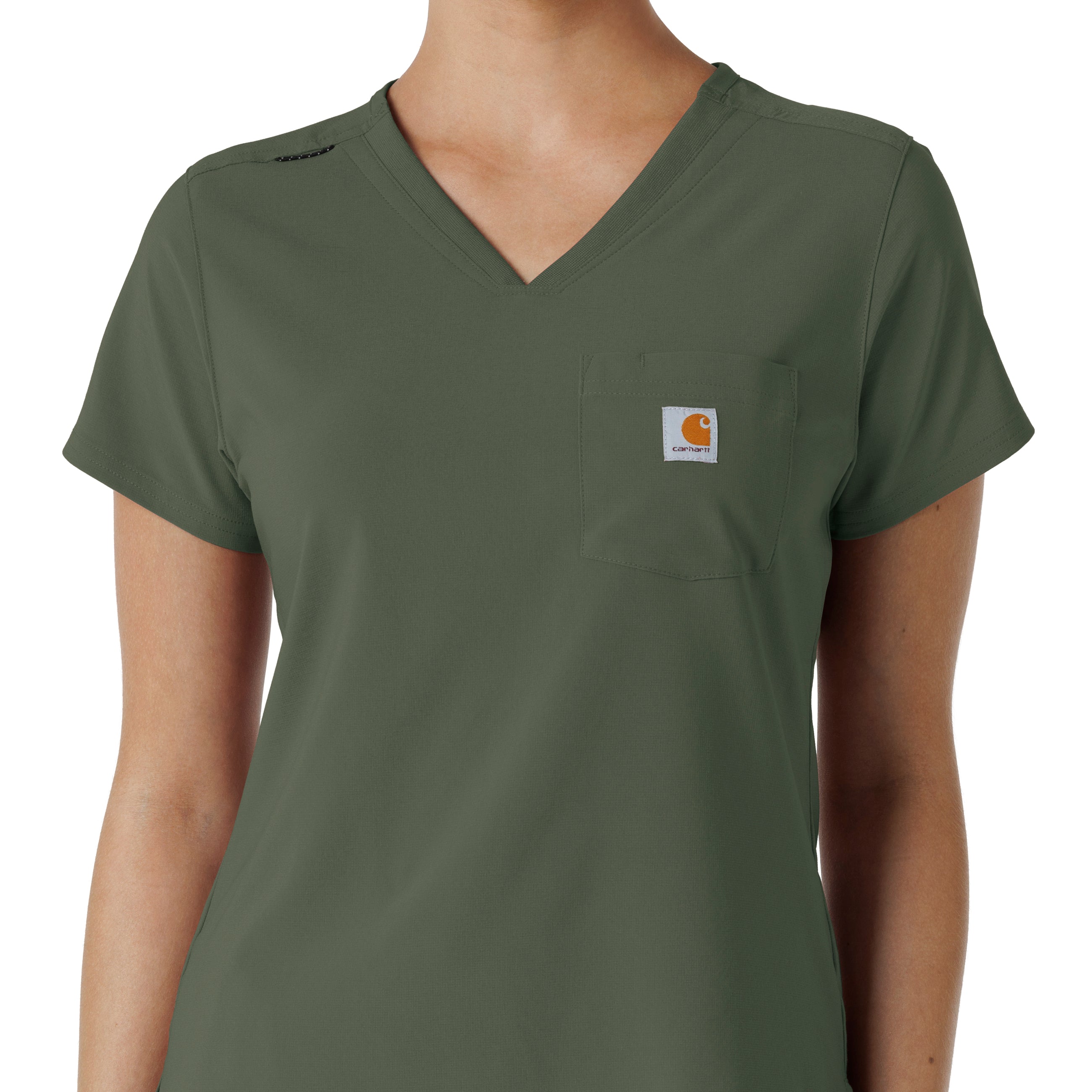 Carhartt Force Cross-Flex Women's Tuck-In Scrub Top