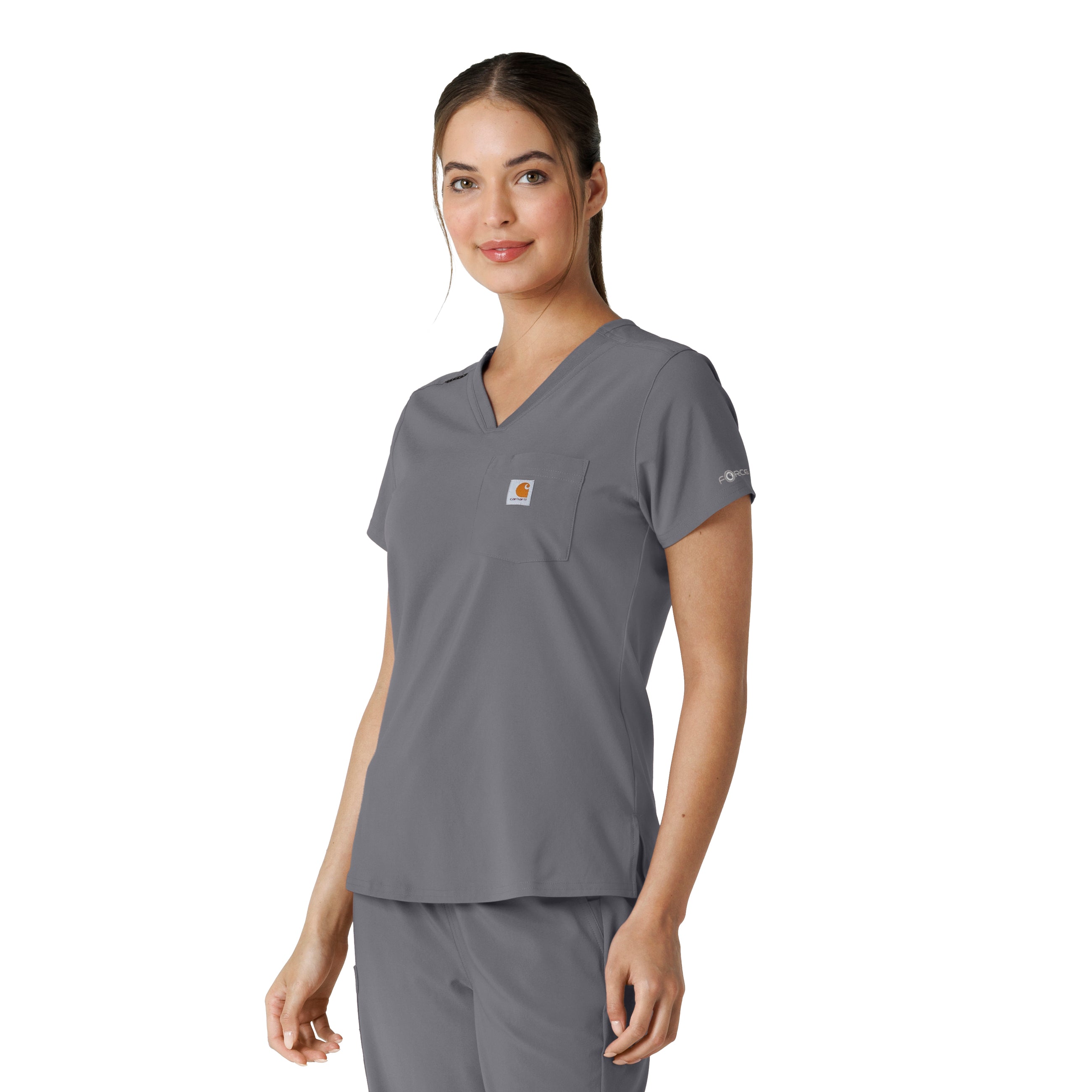 Carhartt Force Cross-Flex Women's Tuck-In Scrub Top