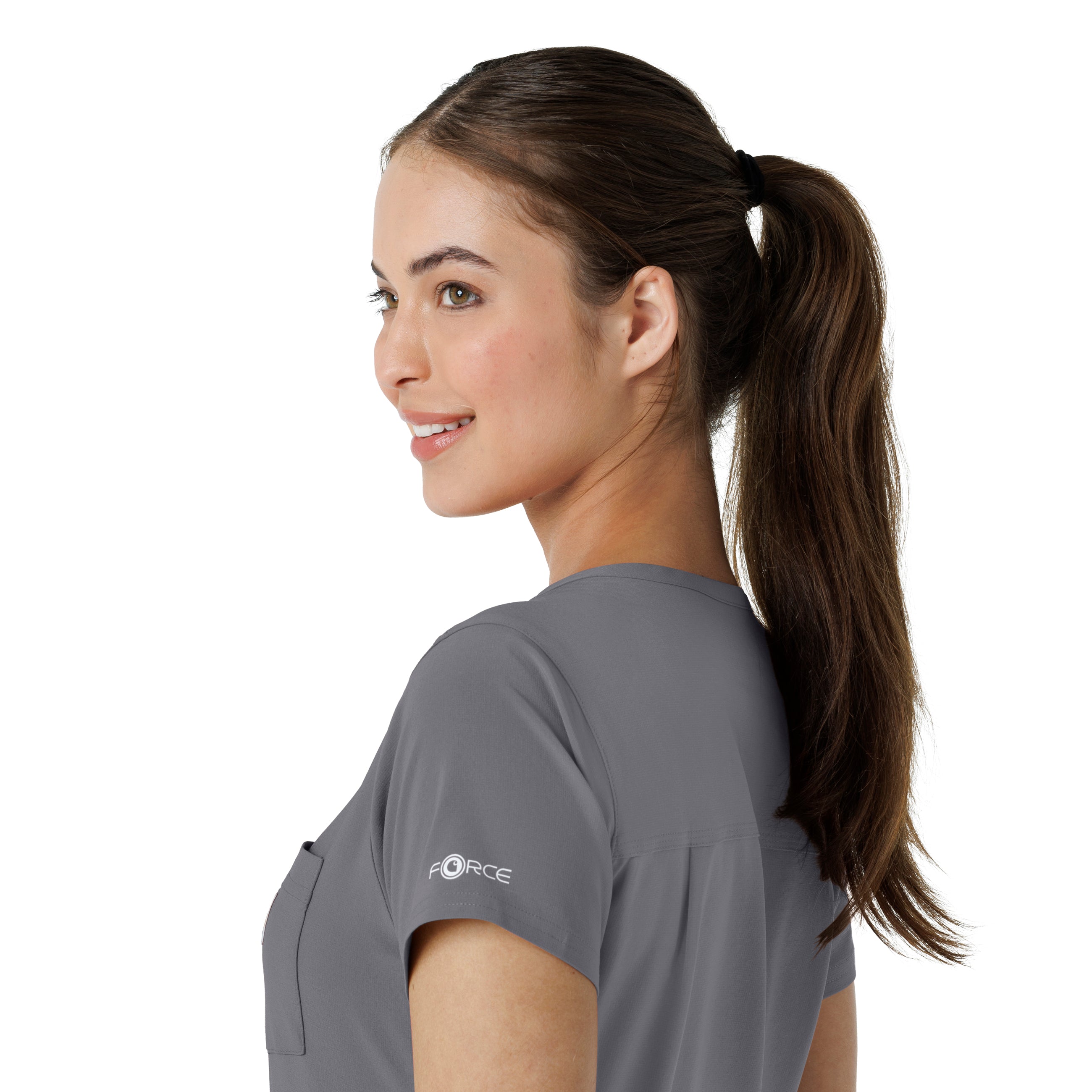 Carhartt Force Cross-Flex Women's Tuck-In Scrub Top