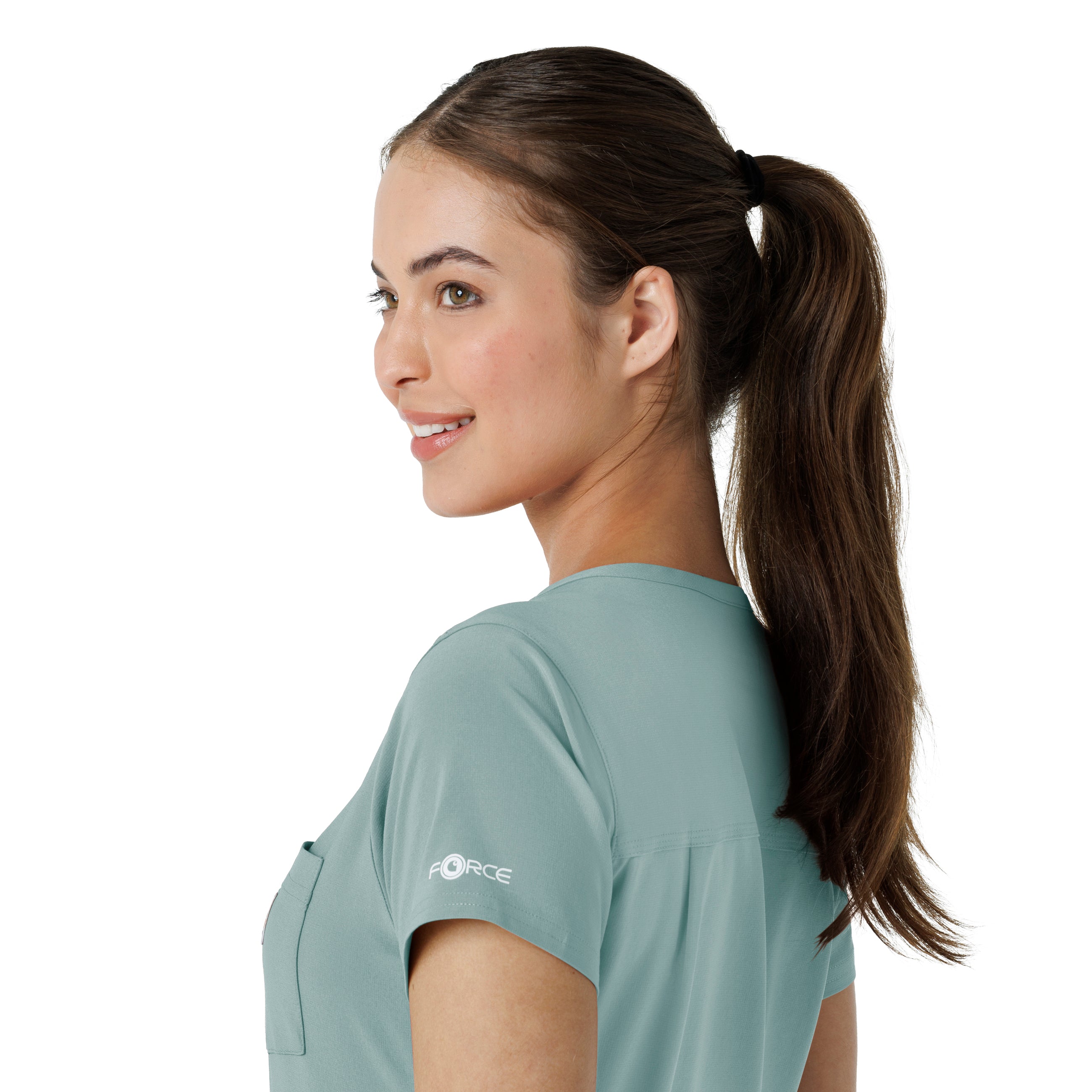Carhartt Force Cross-Flex Women's Tuck-In Scrub Top