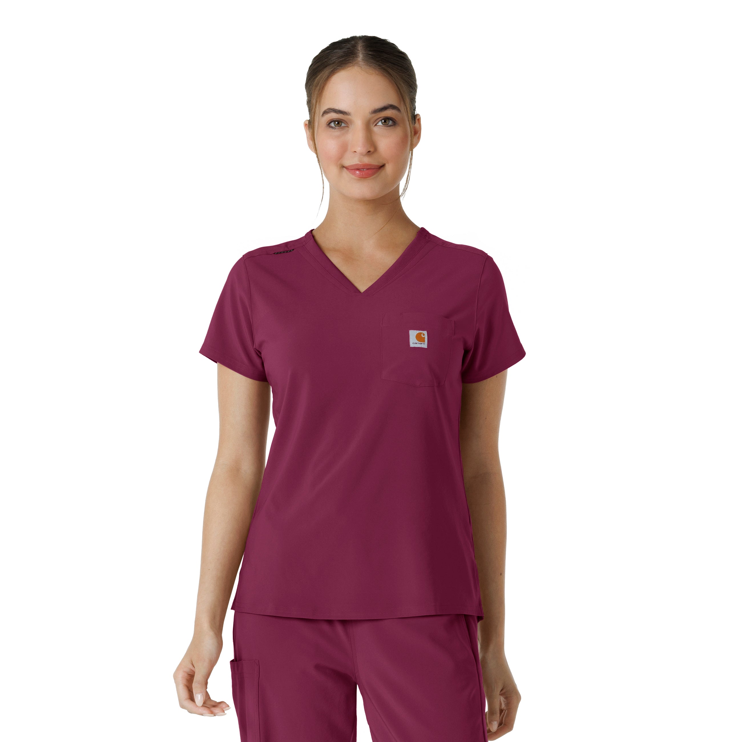 Carhartt Force Cross-Flex Women's Tuck-In Scrub Top