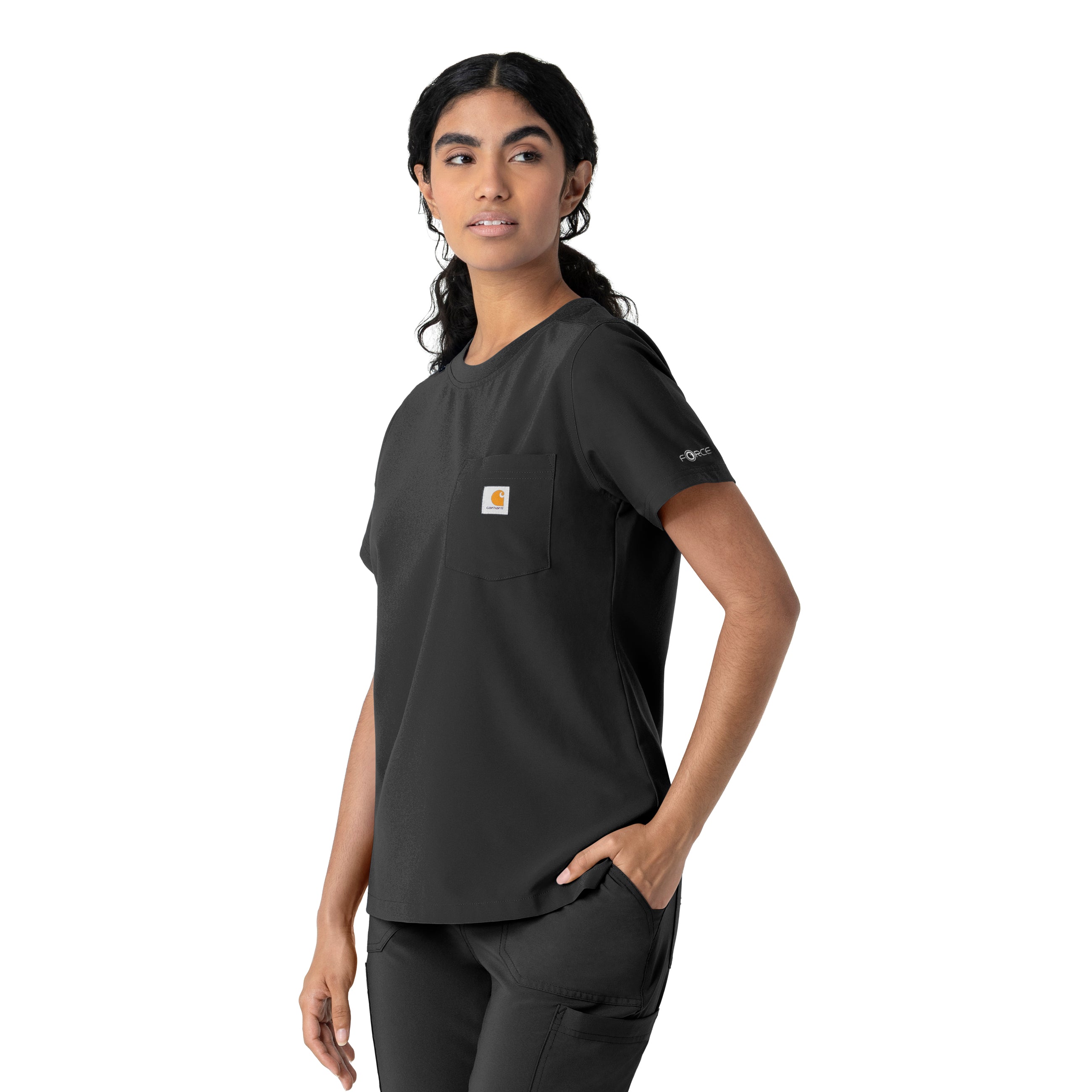 Force Cross-Flex Women's Crew Neck Scrub Top