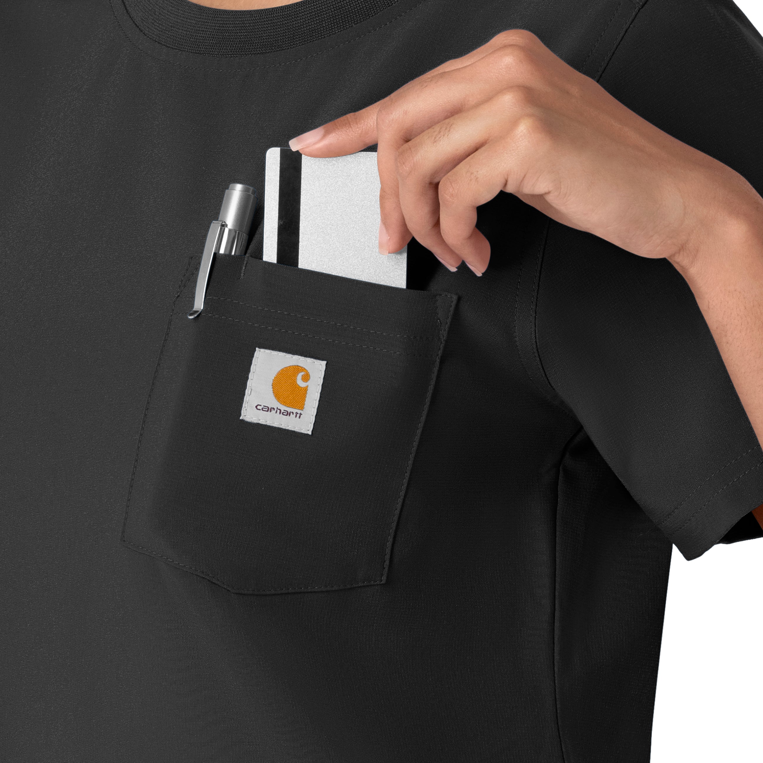 Force Cross-Flex Women's Crew Neck Scrub Top