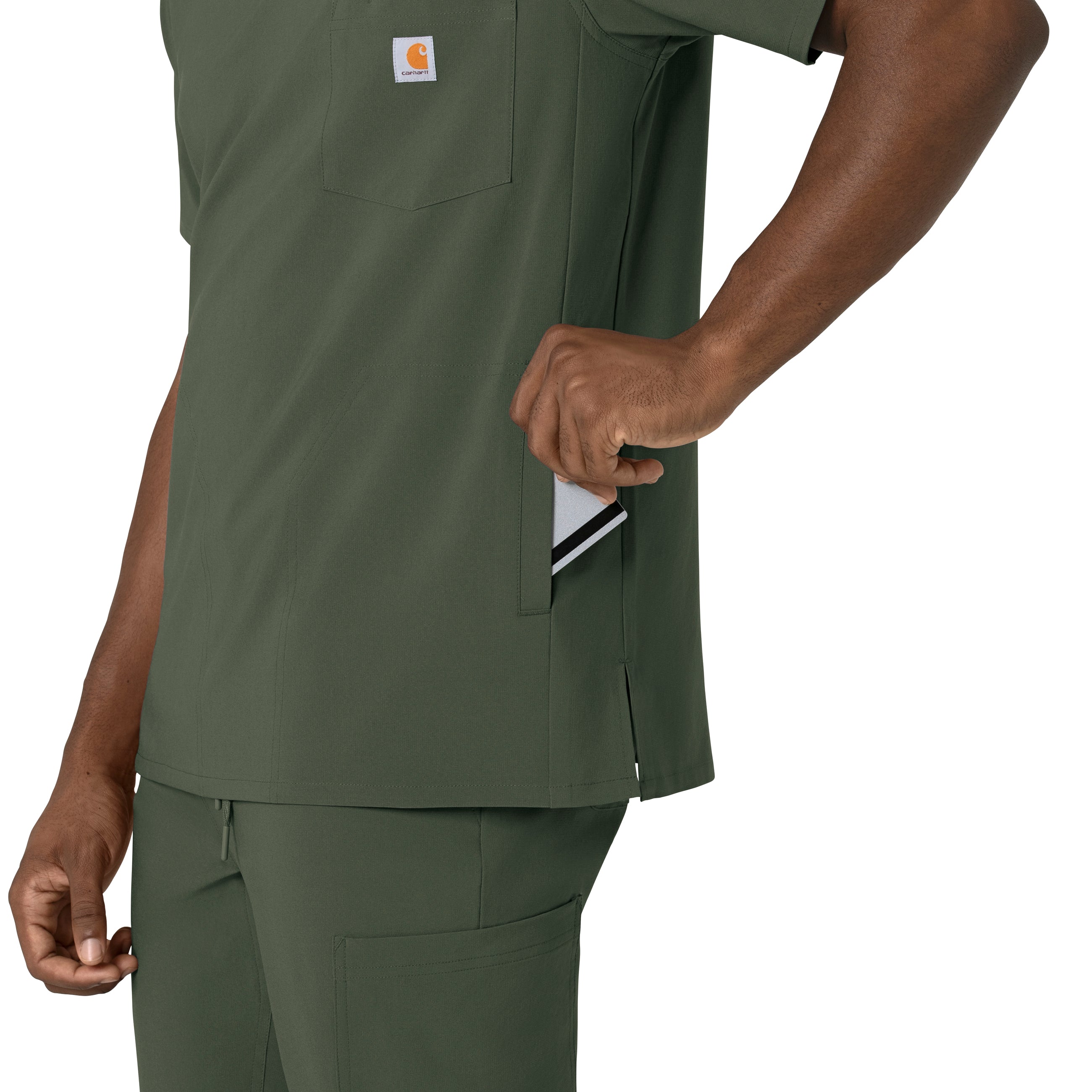 Carhartt Force Cross-Flex Men's V-Neck Scrub Top