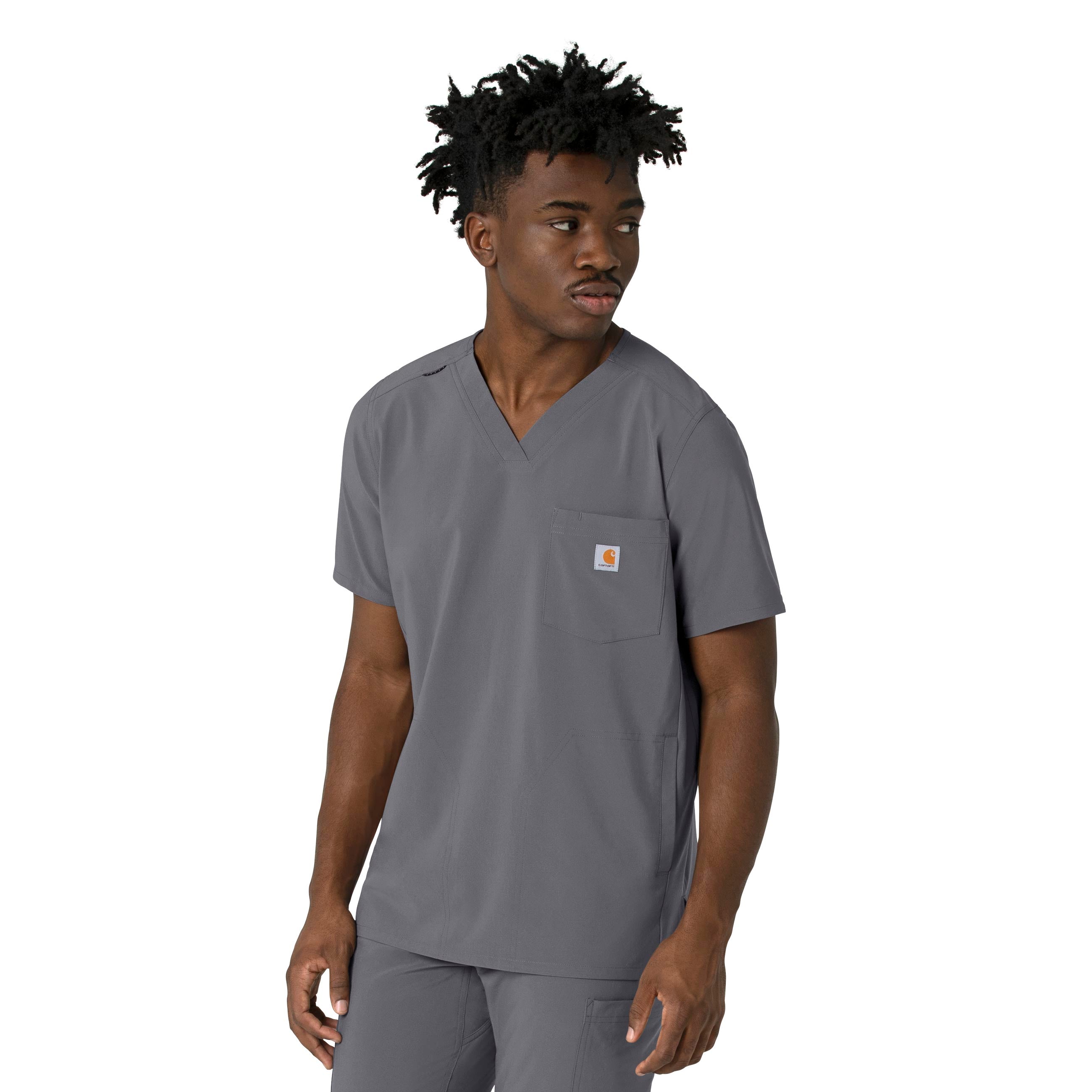 Carhartt Force Cross-Flex Men's V-Neck Scrub Top