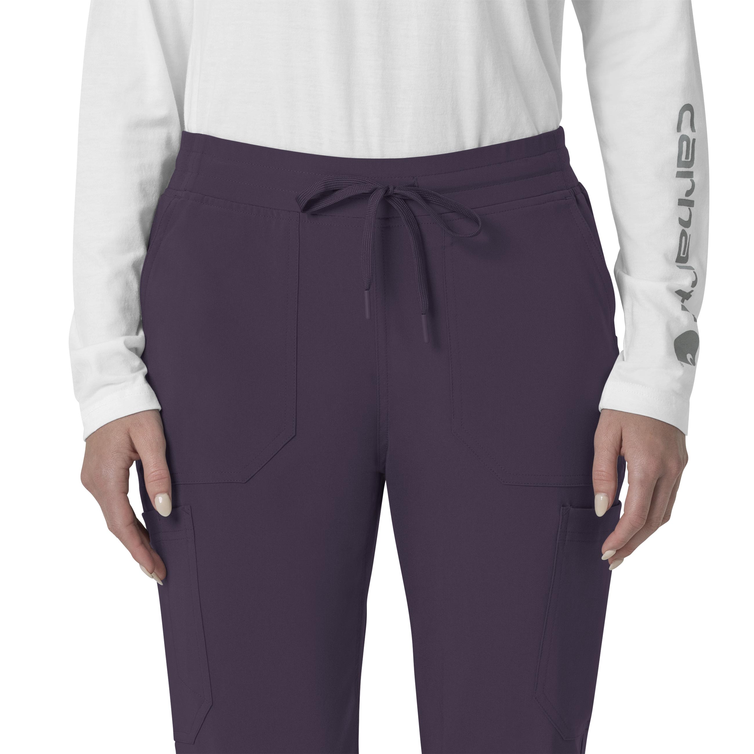 Carhartt Force Cross-Flex Women's Cargo Jogger Scrub Pant (Petite Length)