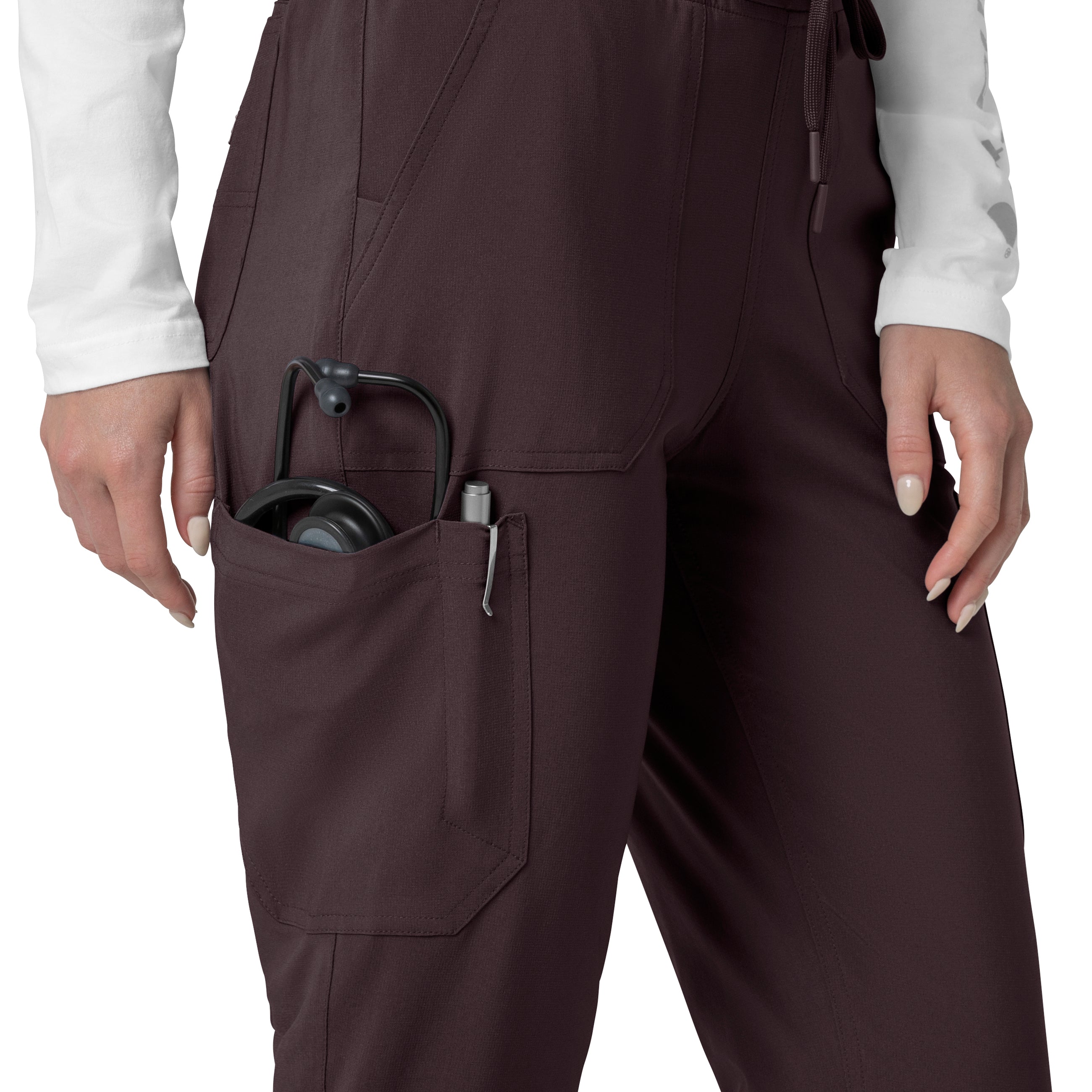 Carhartt Force Cross-Flex Women's Cargo Jogger Scrub Pant (Regular Length)