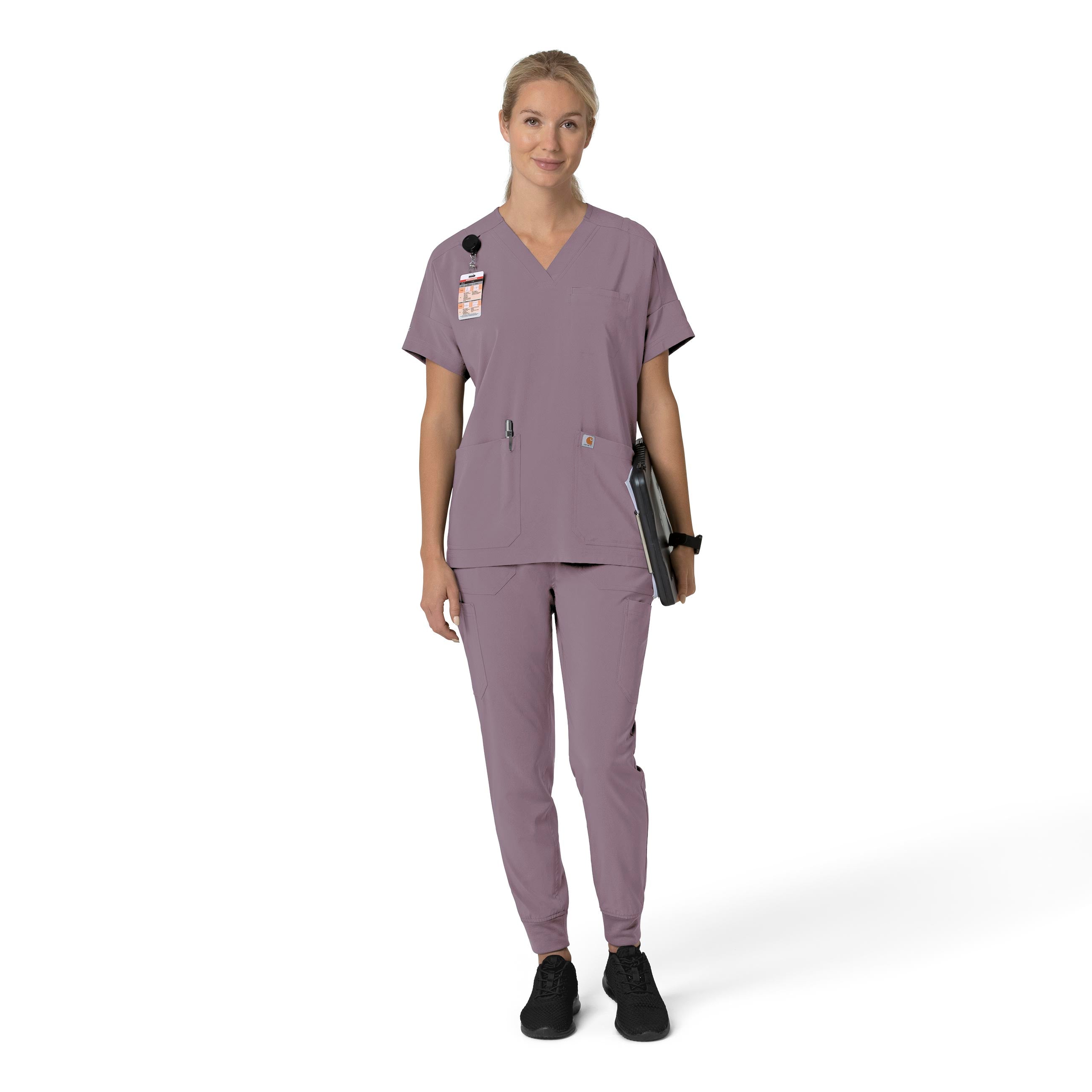 Carhartt Force Cross-Flex Women's Cargo Jogger Scrub Pant (Regular Length)