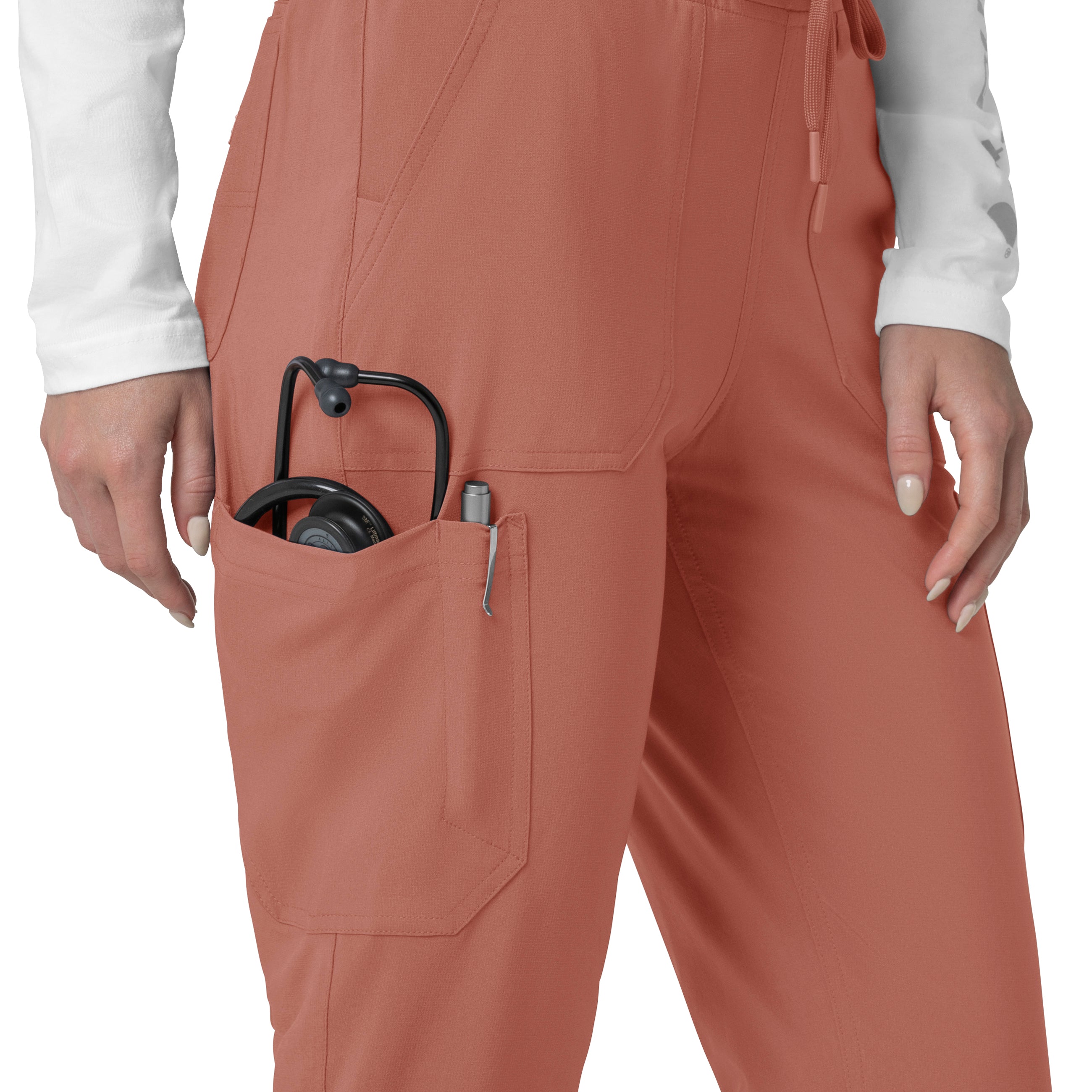 Carhartt Force Cross-Flex Women's Cargo Jogger Scrub Pant (Regular Length)