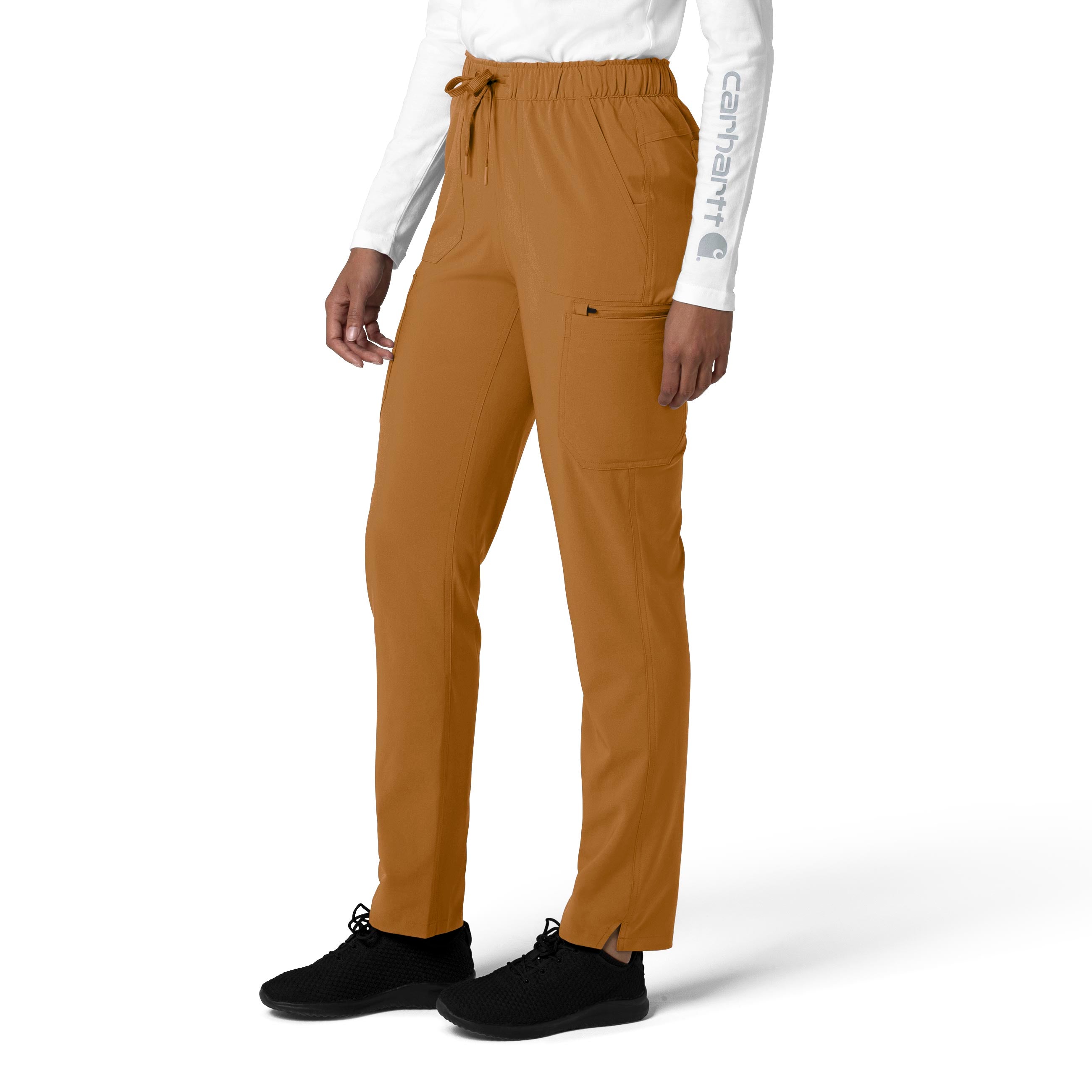 Carhartt Force Cross-Flex Women's Straight Leg Cargo Scrub Pant