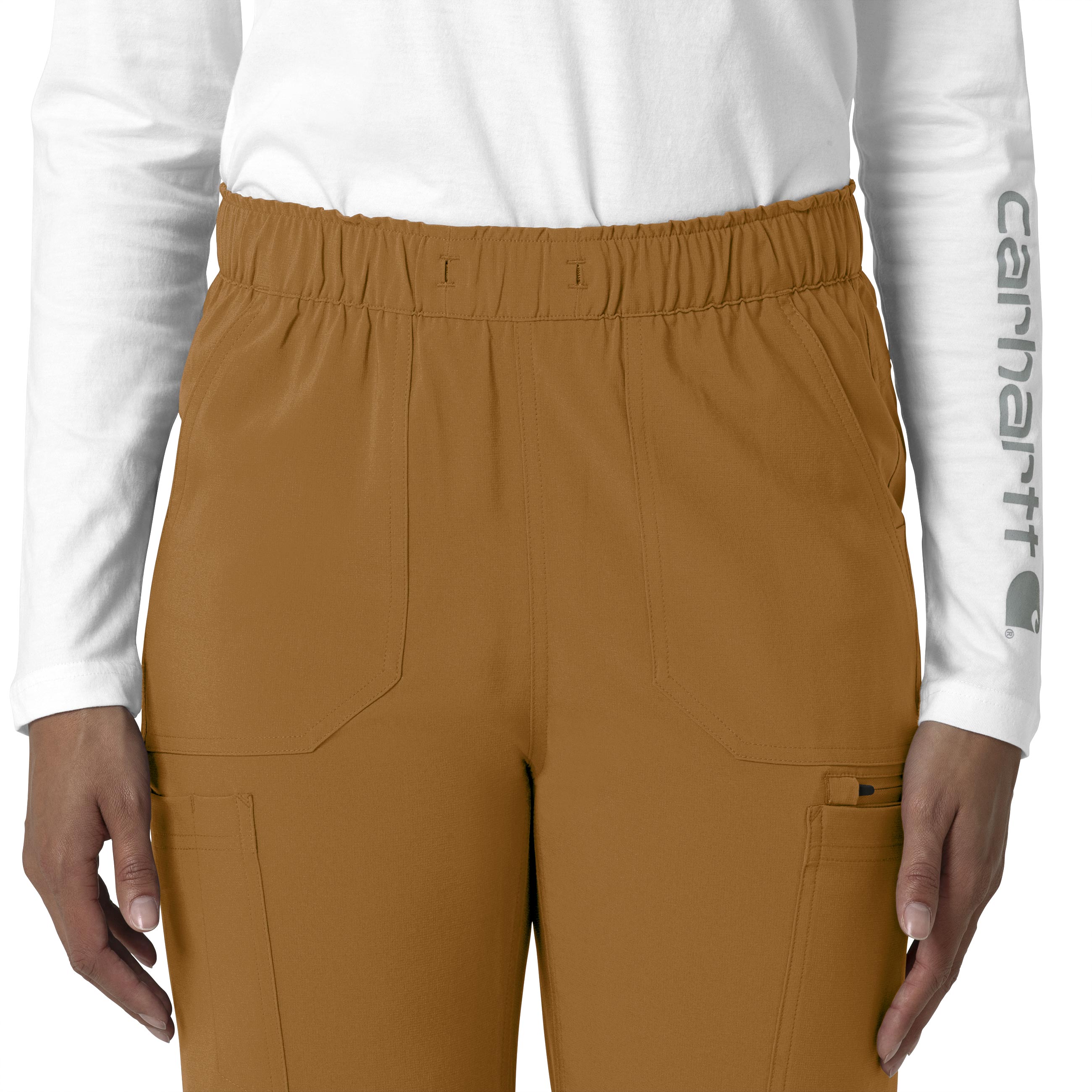 Carhartt Force Cross-Flex Women's Straight Leg Cargo Scrub Pant