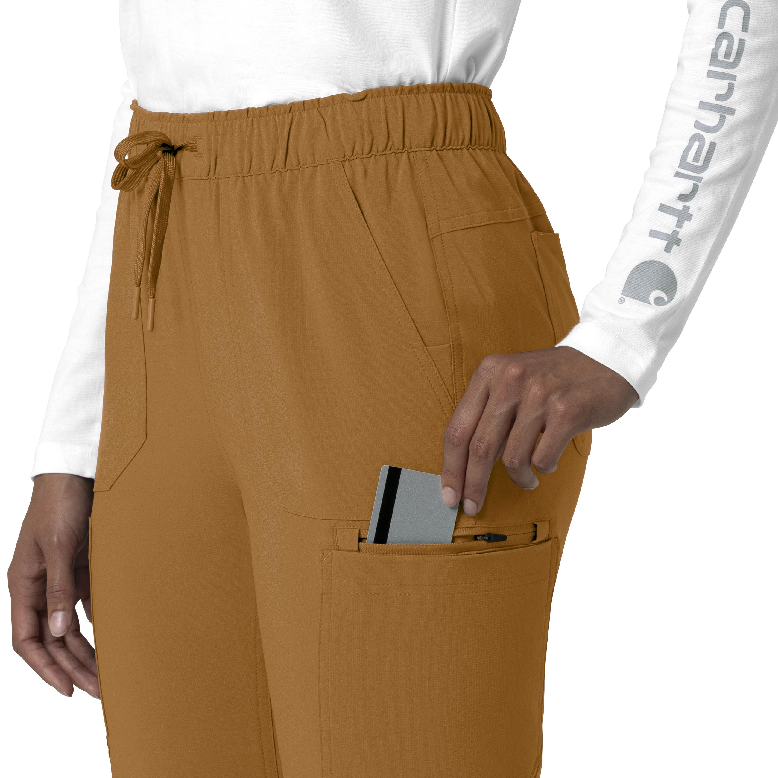 Carhartt Force Cross-Flex Women's Straight Leg Cargo Scrub Pant