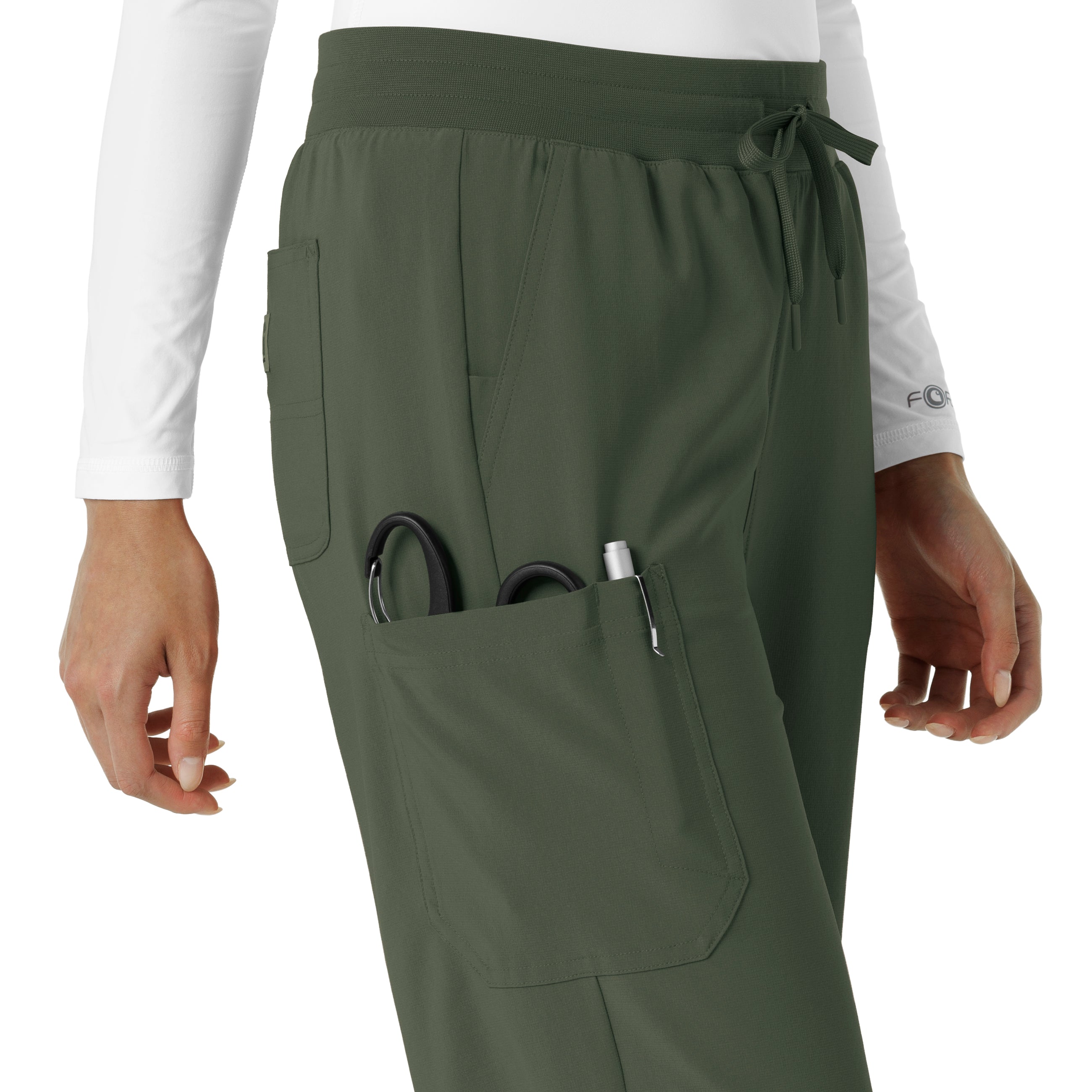 Carhartt Force Cross-Flex Women's Cargo Jogger Scrub Pant (Regular Length)