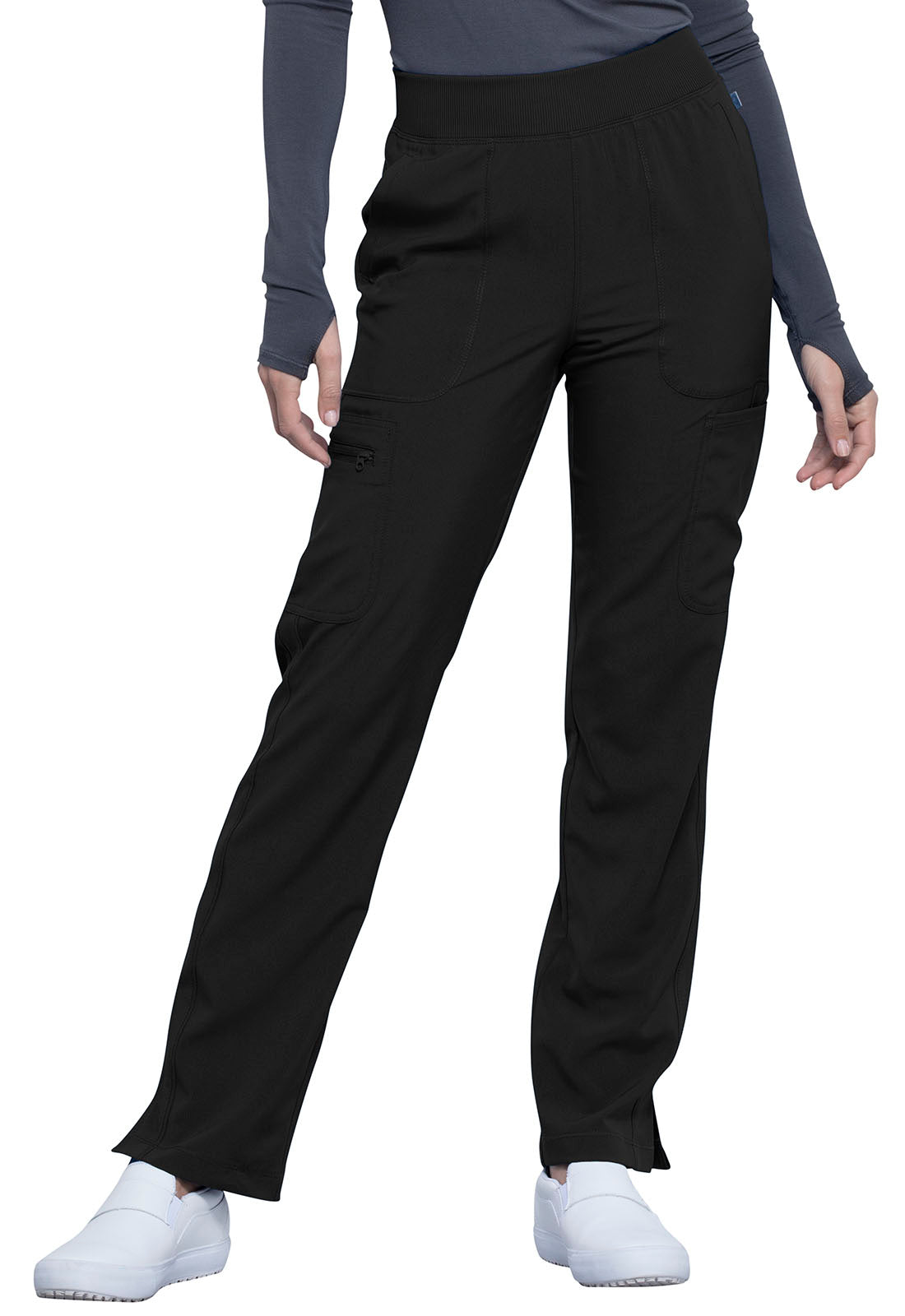 Women's Cherokee Infinity Mid Rise Tapered Leg Pull-on Pant