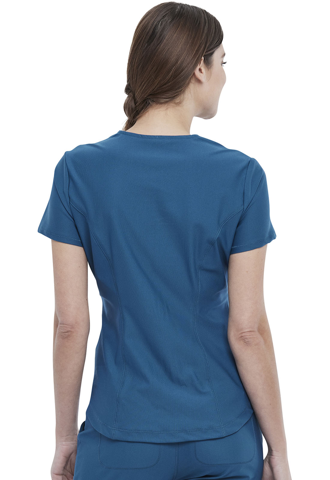 Women's Cherokee Form Tuckable V-Neck Top - BodyMoves Scrubs Boutique