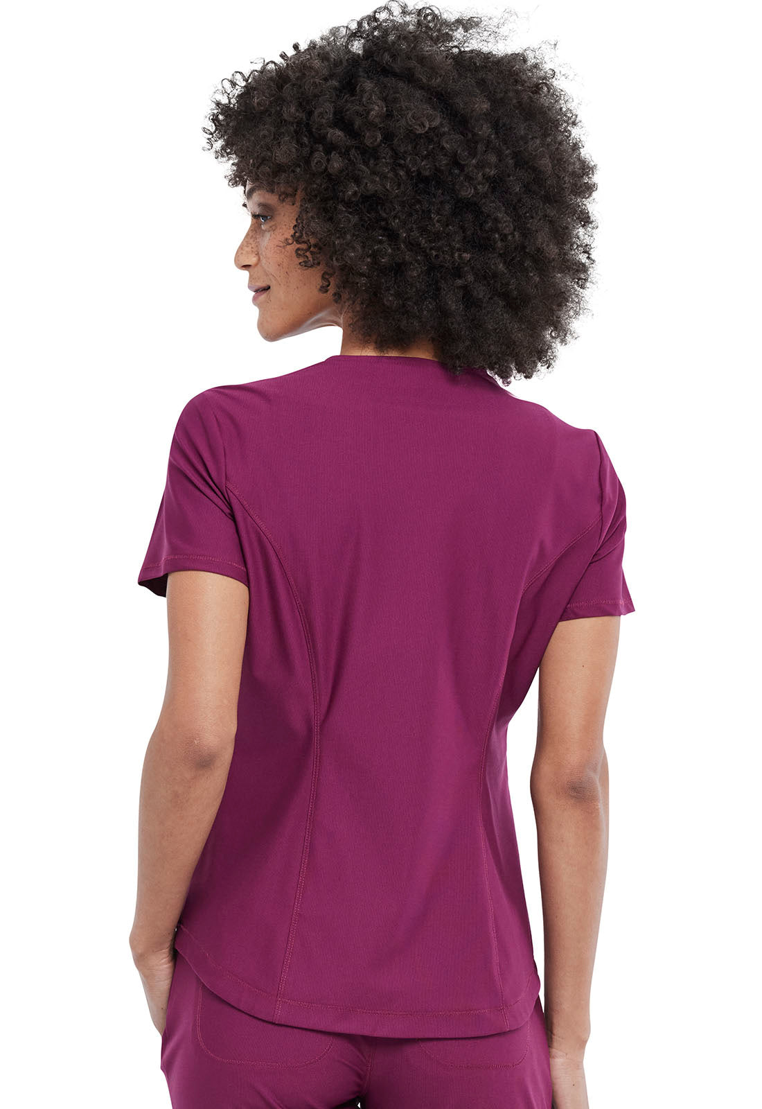 Women's Cherokee Form Tuckable V-Neck Top - BodyMoves Scrubs Boutique