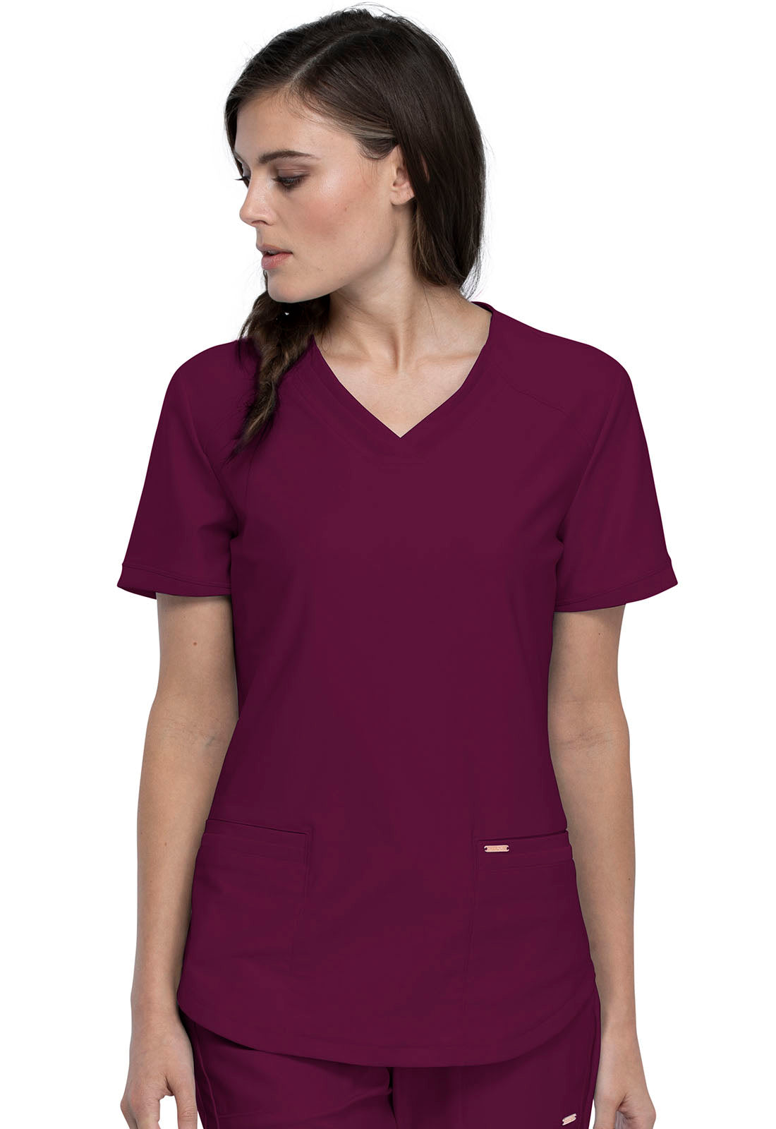 Women's Cherokee Form V-Neck Top - BodyMoves Scrubs Boutique
