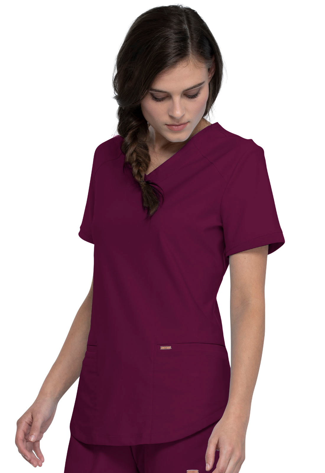 Women's Cherokee Form V-Neck Top - BodyMoves Scrubs Boutique