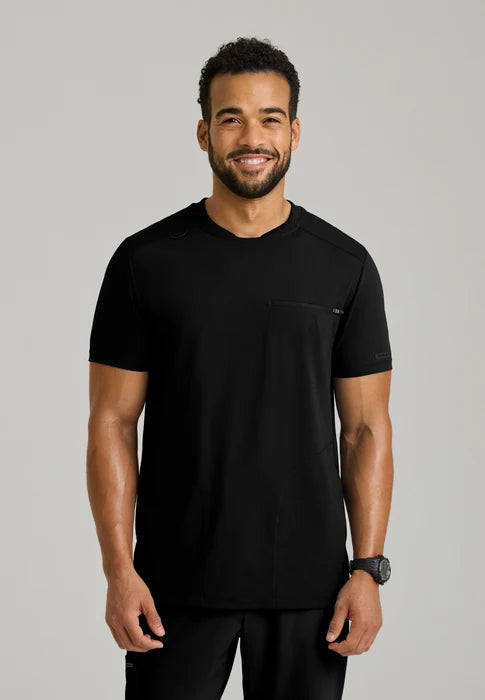 Rebound Men's 3-Pocket Rib Knit Crew Neck Top Skechers™ by Barco Slip-ins
