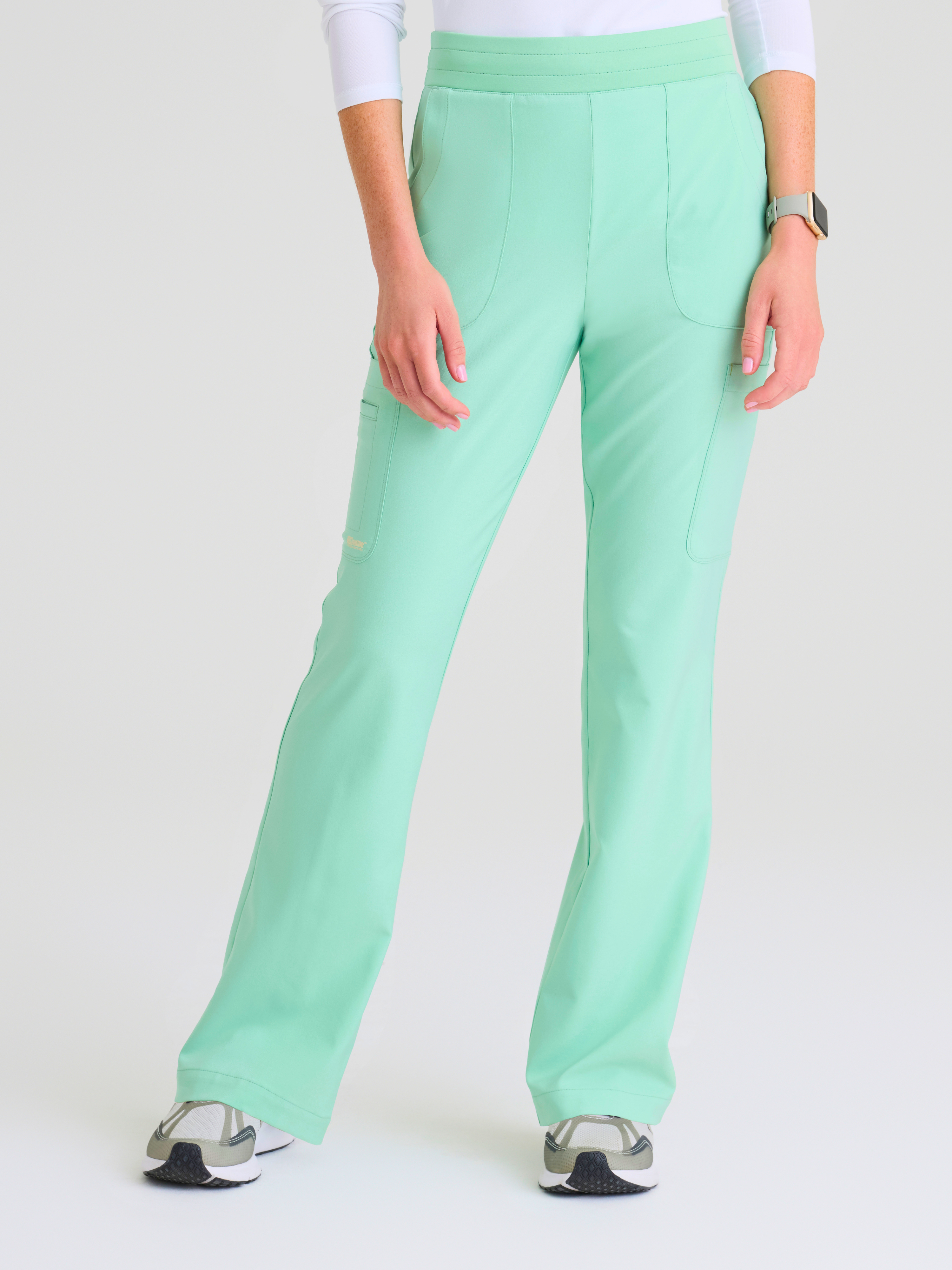 Sky 6-Pocket Jersey Waistband Fit & Flare Pant Grey's Anatomy™ by BARCO® Evolve
